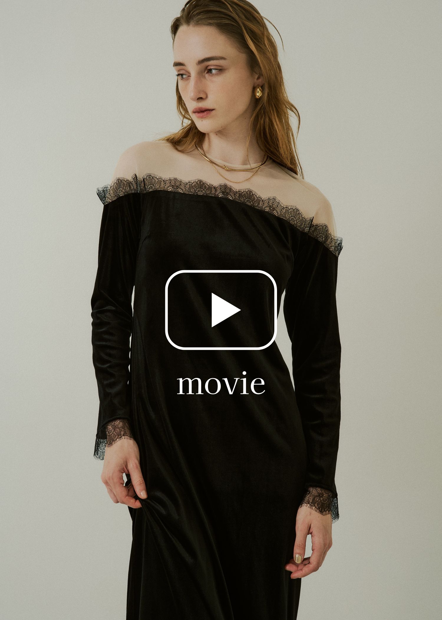Ladylike velour dressのドレス|Dorry Doll / LE'RURE