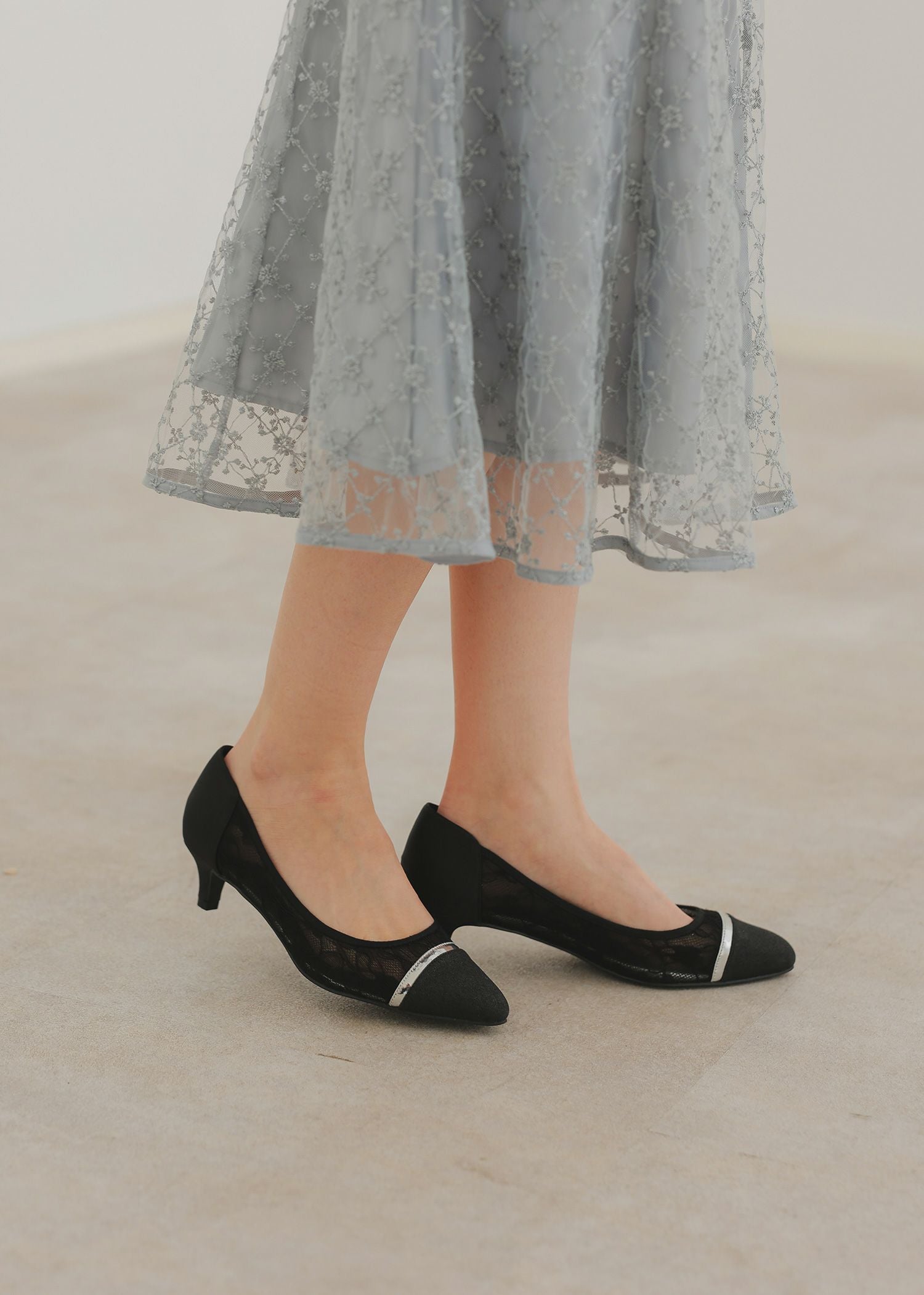 RANDA パンプス Dorry Doll ドレス おまとめ17000 レースラメパンプスのドレス|Dorry Doll / LE'RURE