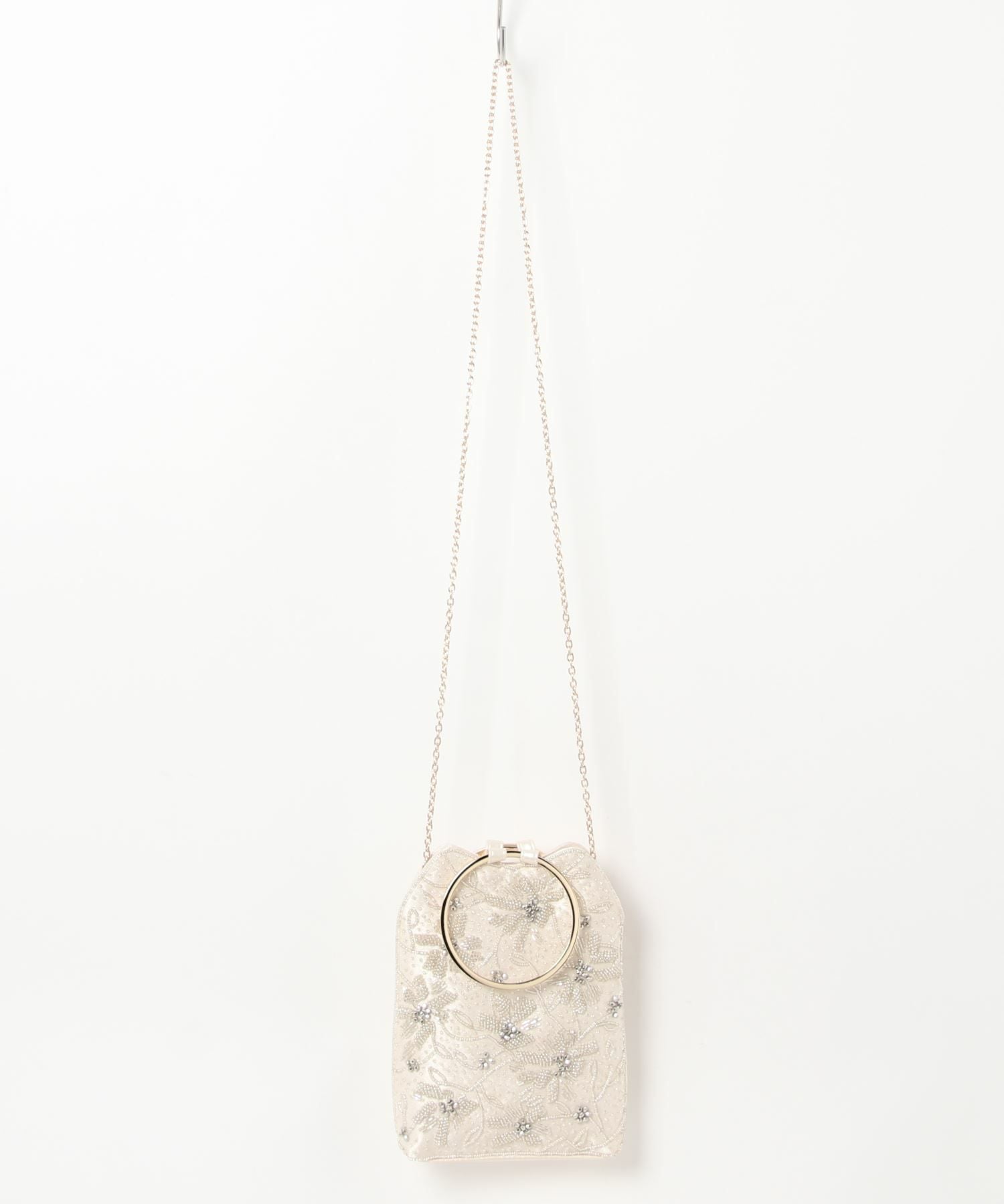 2WAYリングハンドルビジューバッグ｜DorryDoll