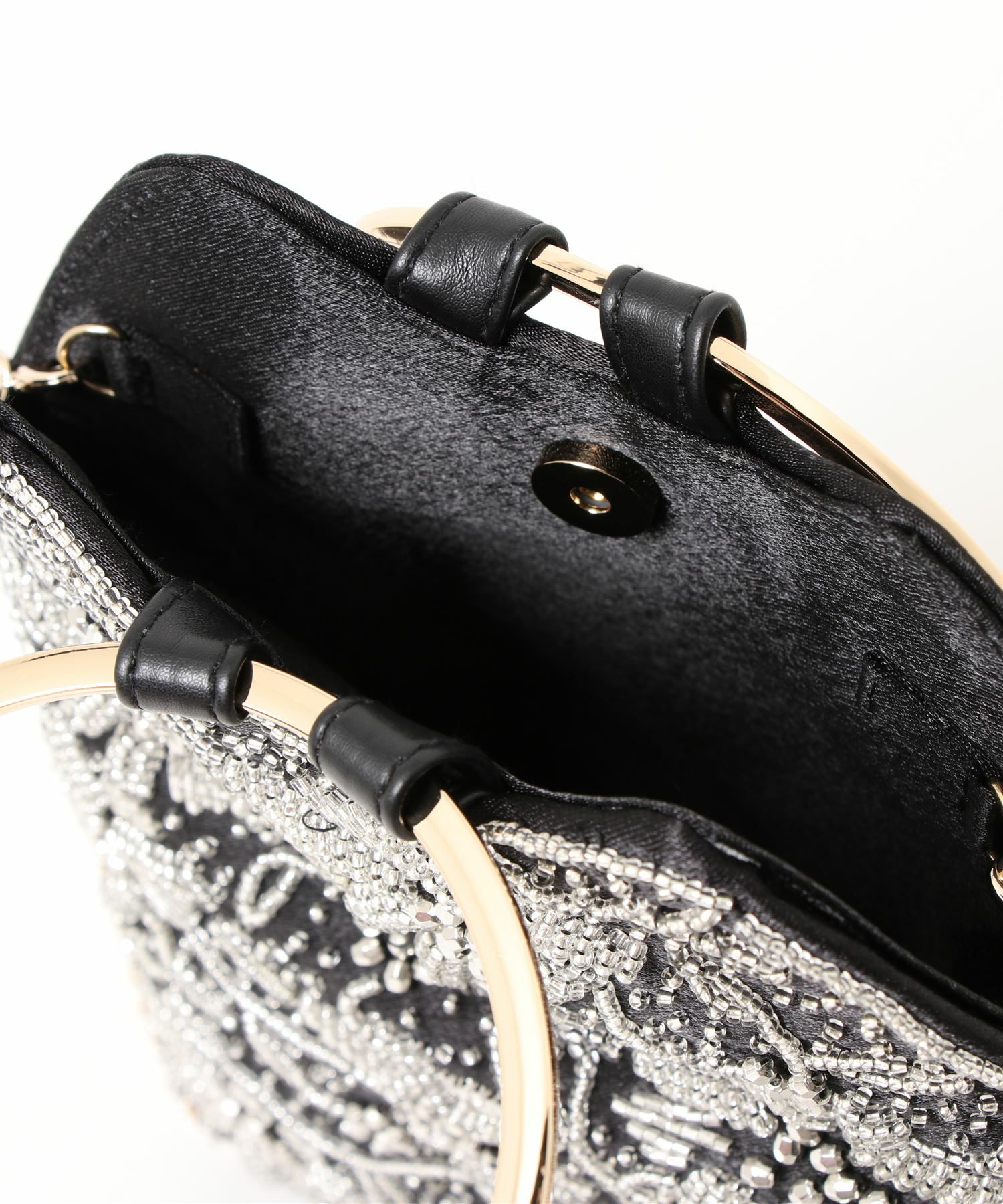 2WAYリングハンドルビジューバッグ｜DorryDoll