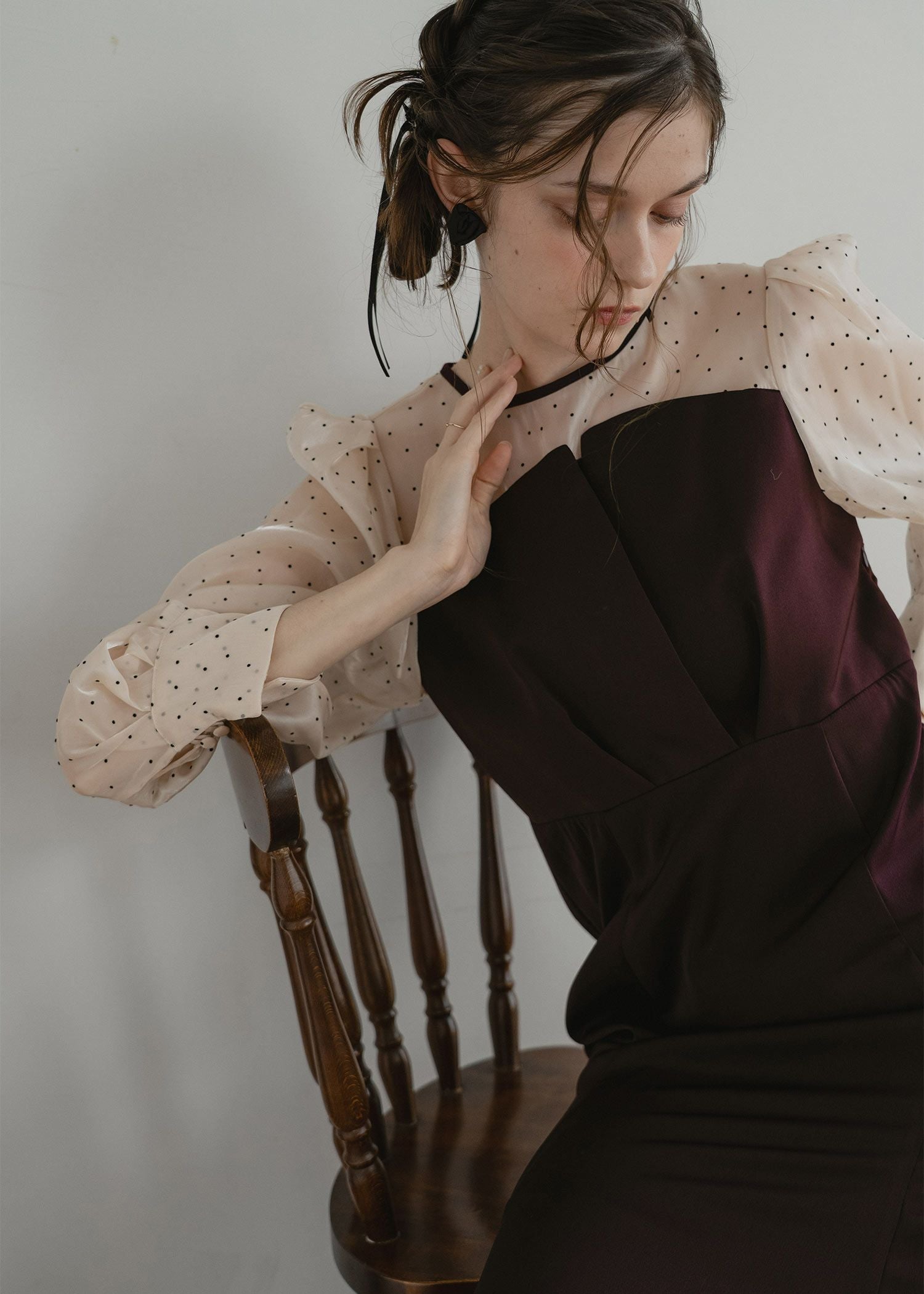 ボレロレイヤードレースドレス|DorryDoll