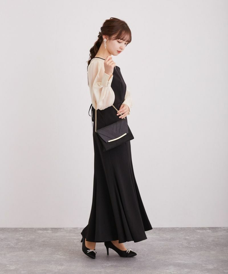 DorryDoll｜ドットスリーブマーメイドドレス