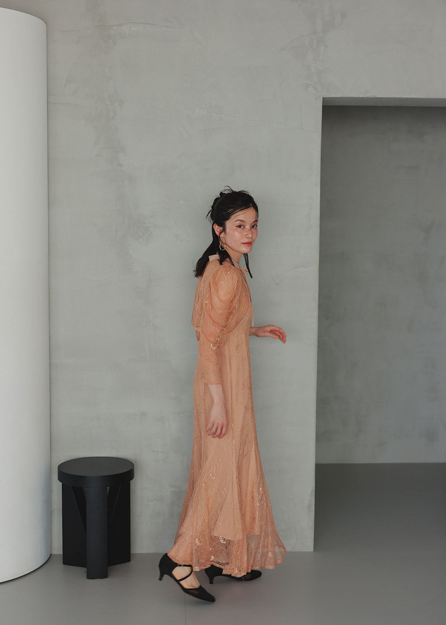 ボレロレイヤードレースドレス|DorryDoll