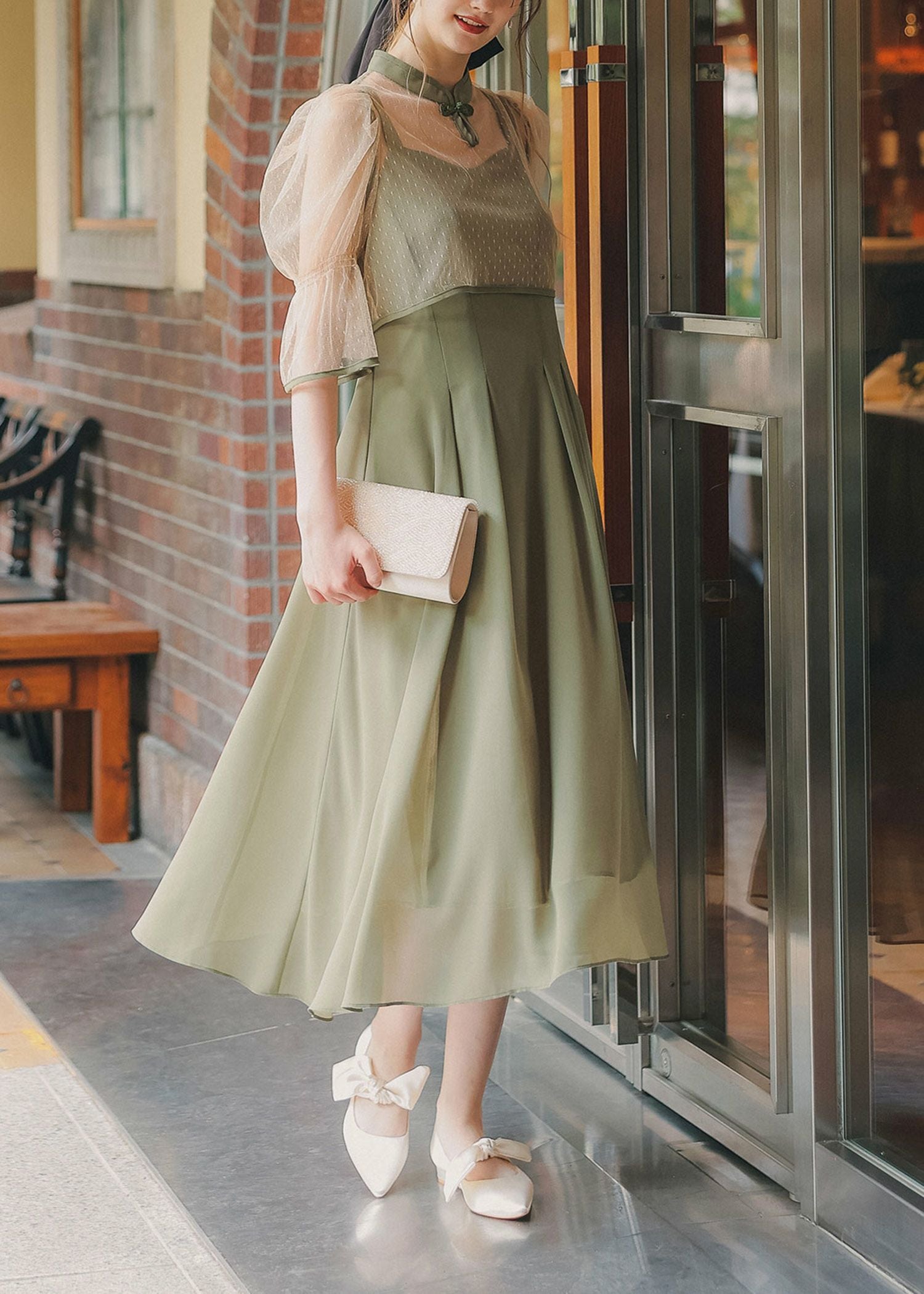 チャイナチュールセットドレス|DorryDoll