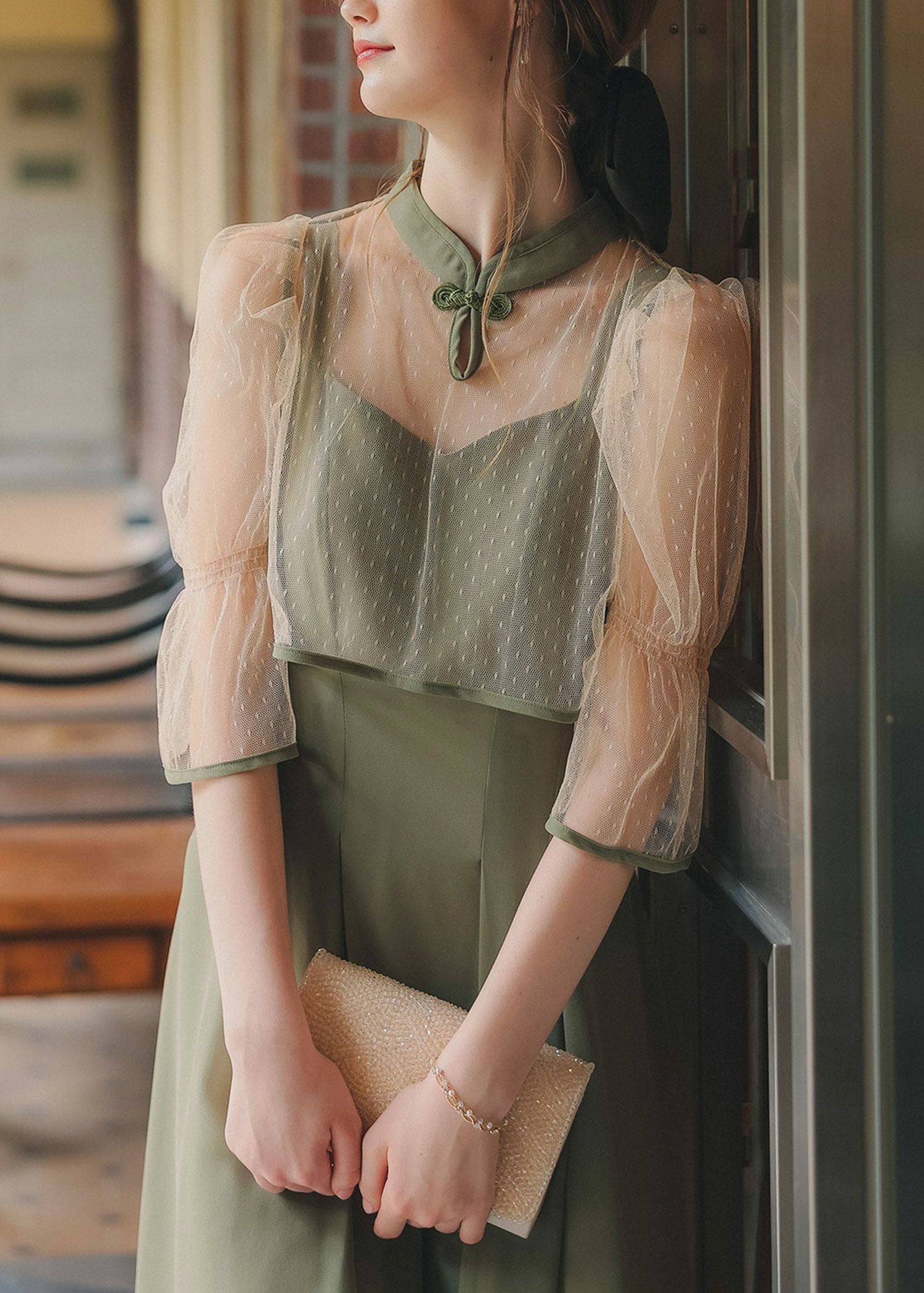 チャイナチュールセットドレス|DorryDoll