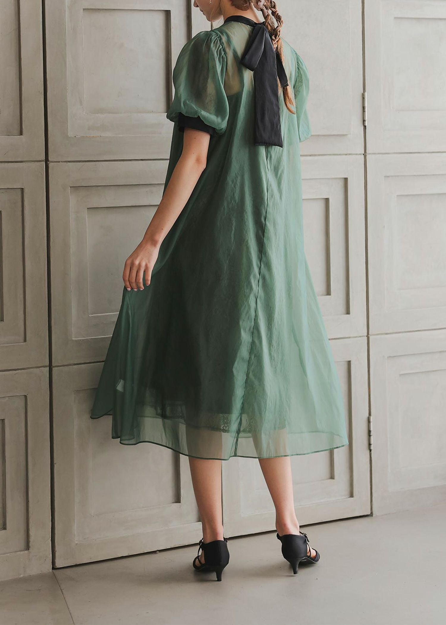 coco 新品　ドリードール ティアードAラインドレス ティアードAラインドレス｜Dorry Doll