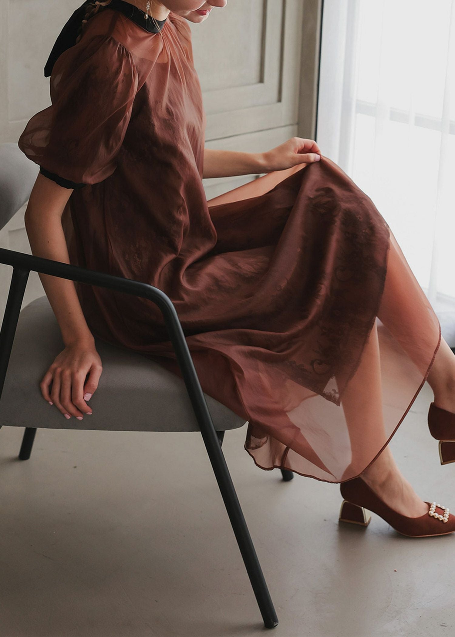 Aラインシアードレス|DorryDoll