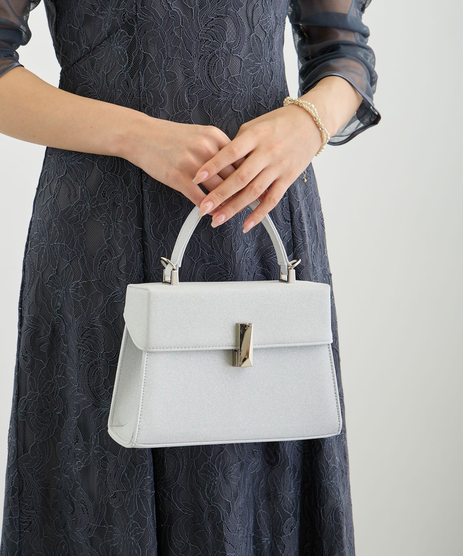 【Jin_mama】Dorry Doll ハンドバッグ　ラメ　2way 2WAYハンドバッグ｜Dorry Doll