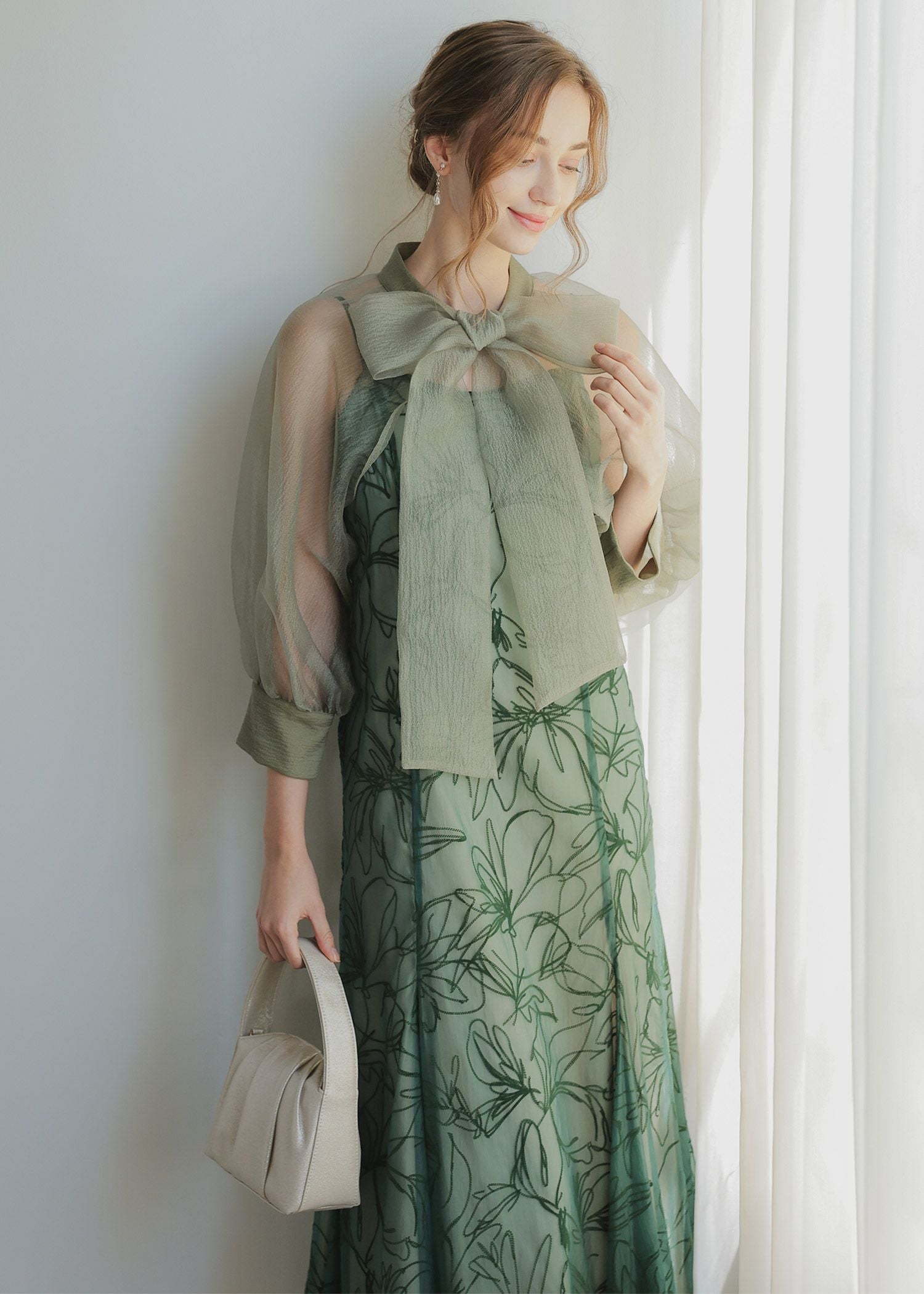 ボウタイボレロセットドレス|DorryDoll