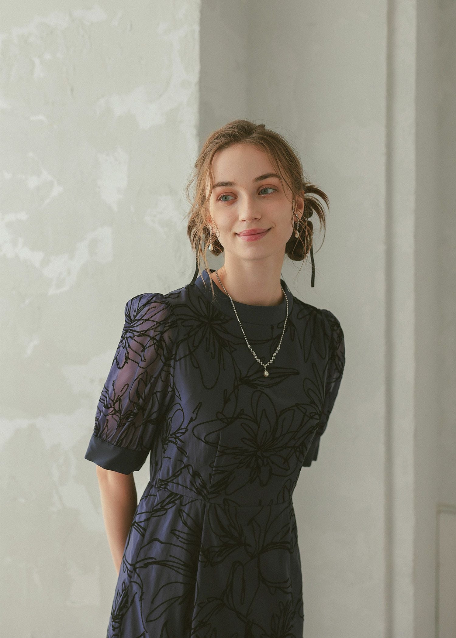 フロッキーデザインIラインドレス|DorryDoll