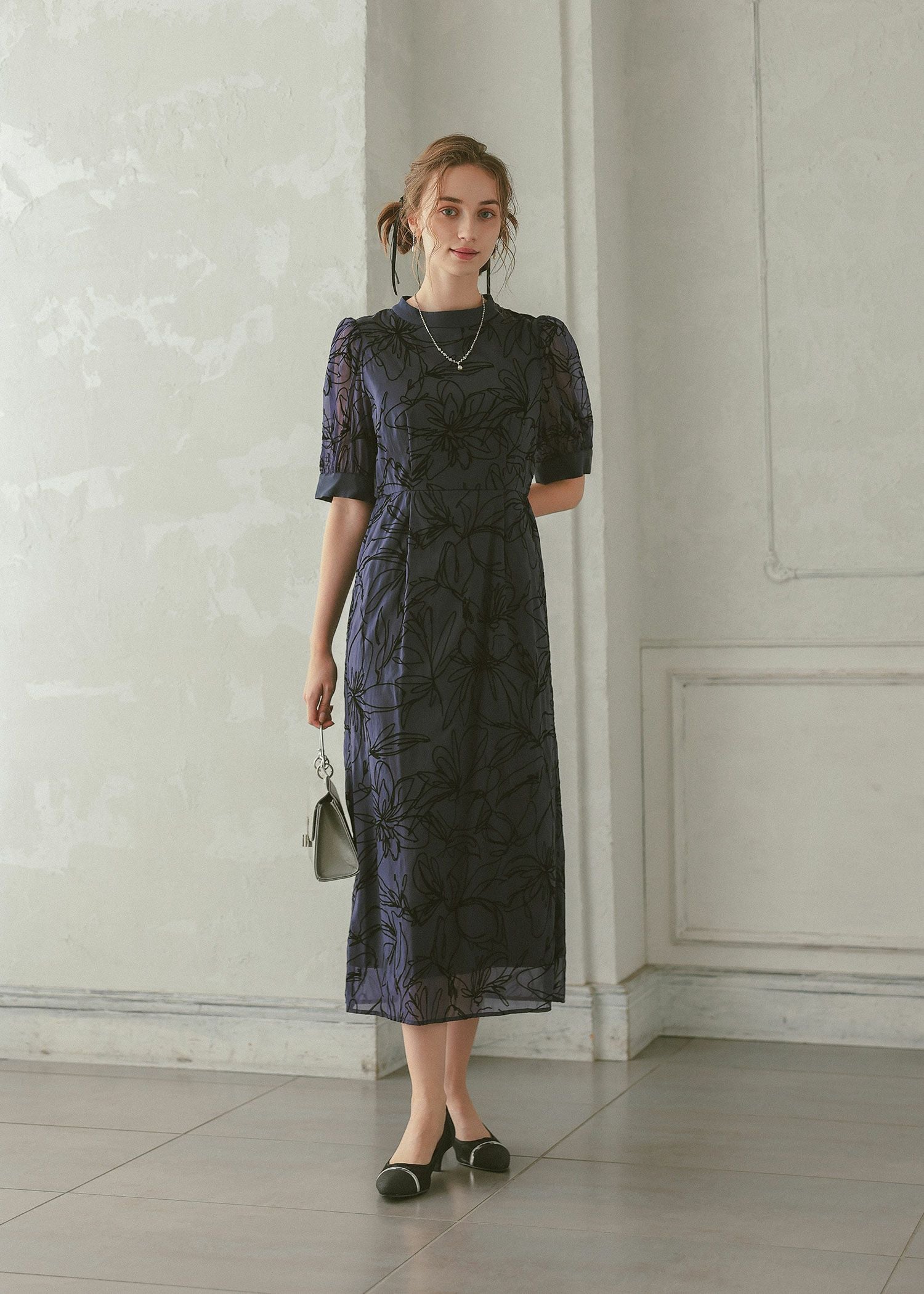 フロッキーデザインIラインドレス|DorryDoll