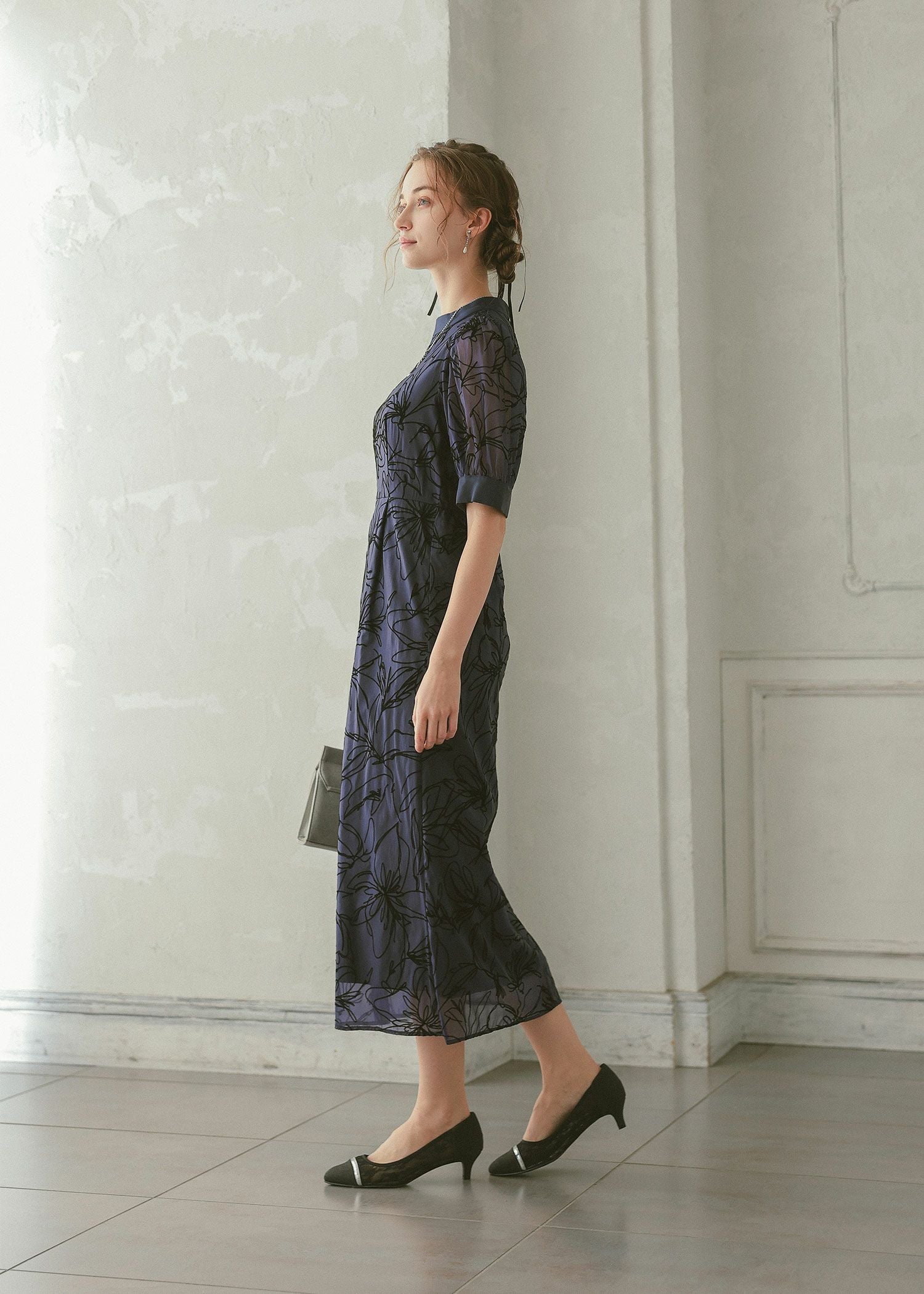 フロッキーデザインIラインドレス|DorryDoll