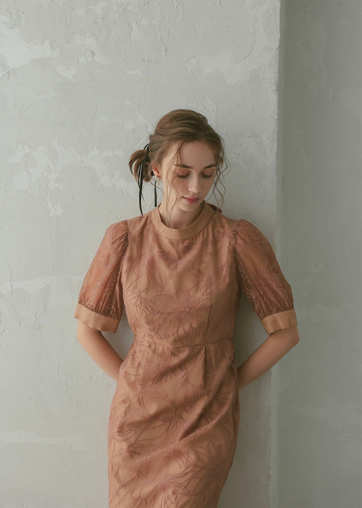 フロッキーデザインIラインドレス|DorryDoll