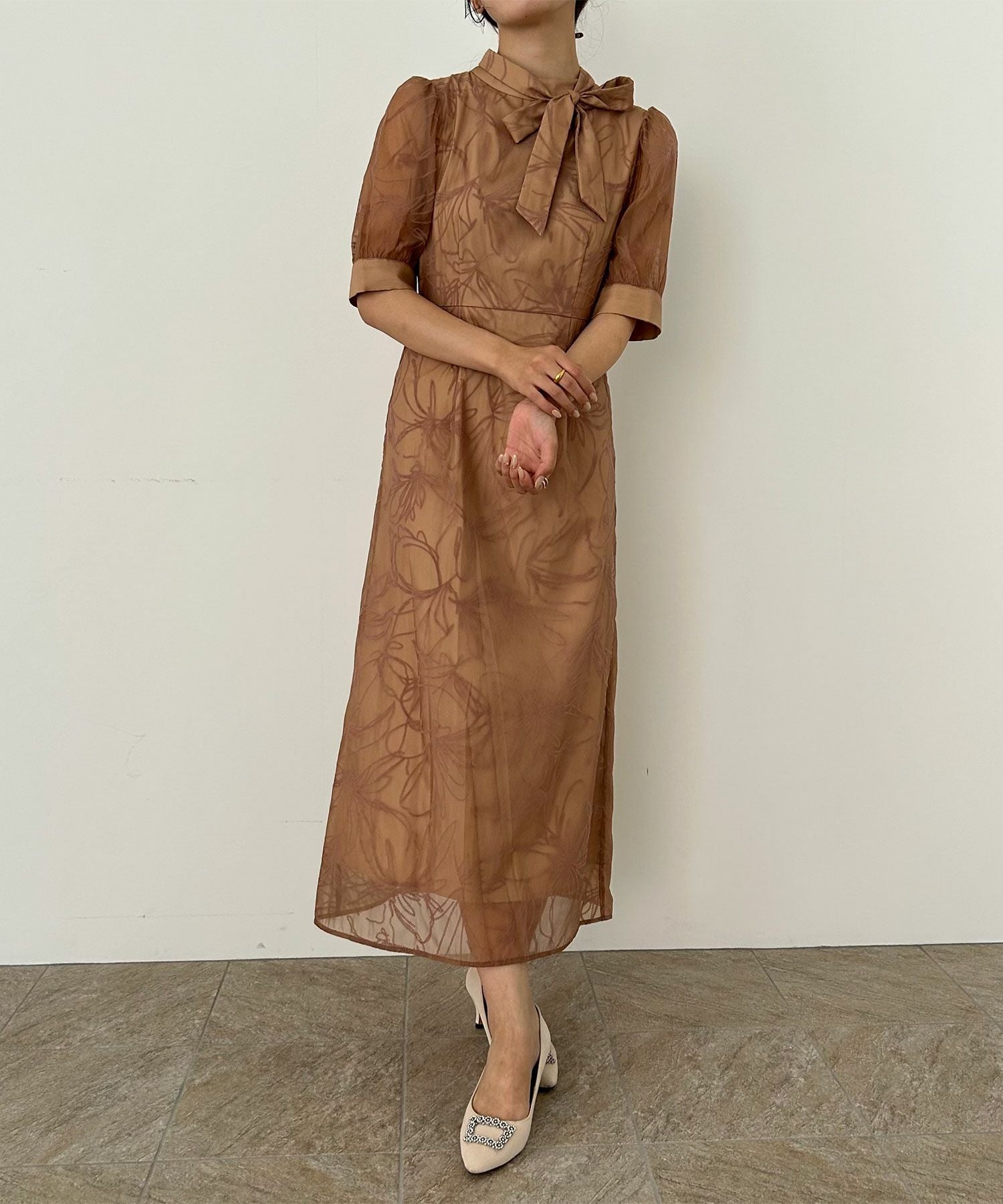 フロッキーデザインIラインドレス|DorryDoll