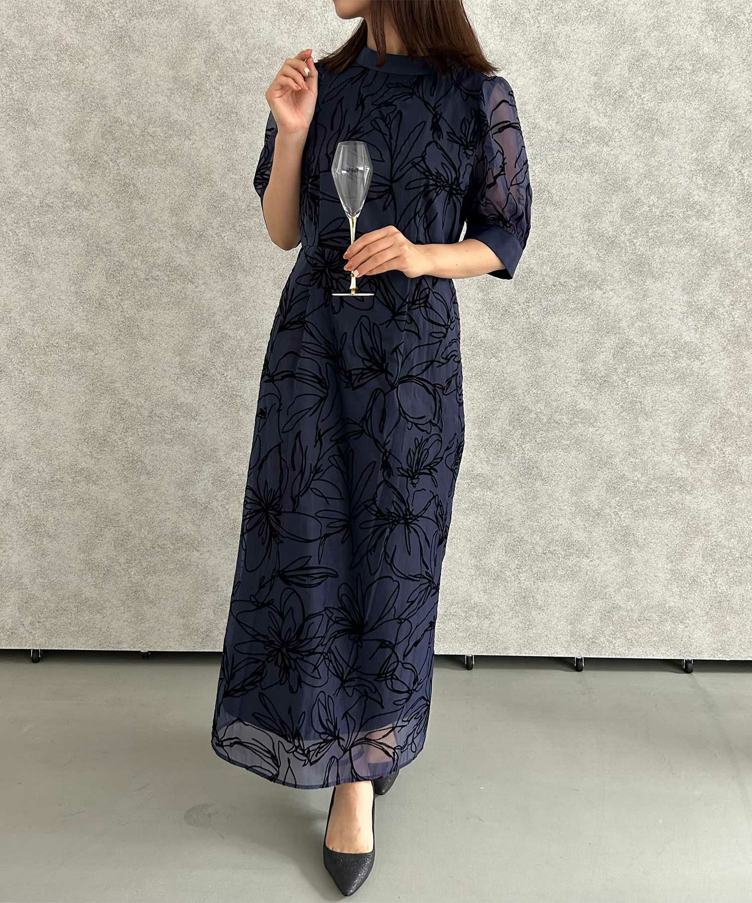 フロッキーデザインIラインドレス|DorryDoll