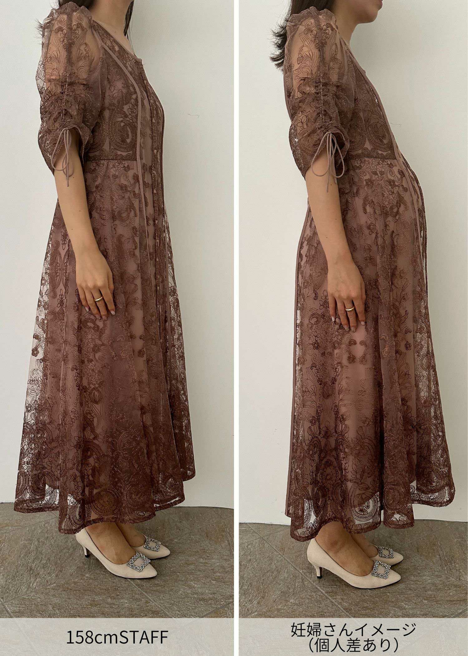 エンブロイダリーレイヤードドレス|Dorry Doll