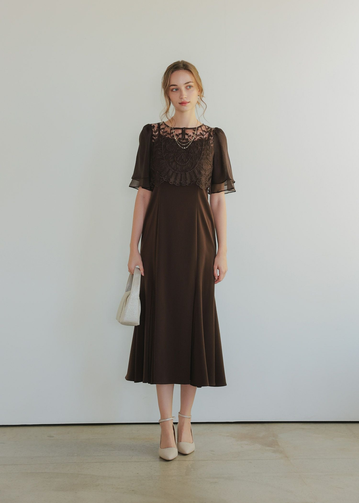 リーフブラウスマーメイドドレス|DorryDoll