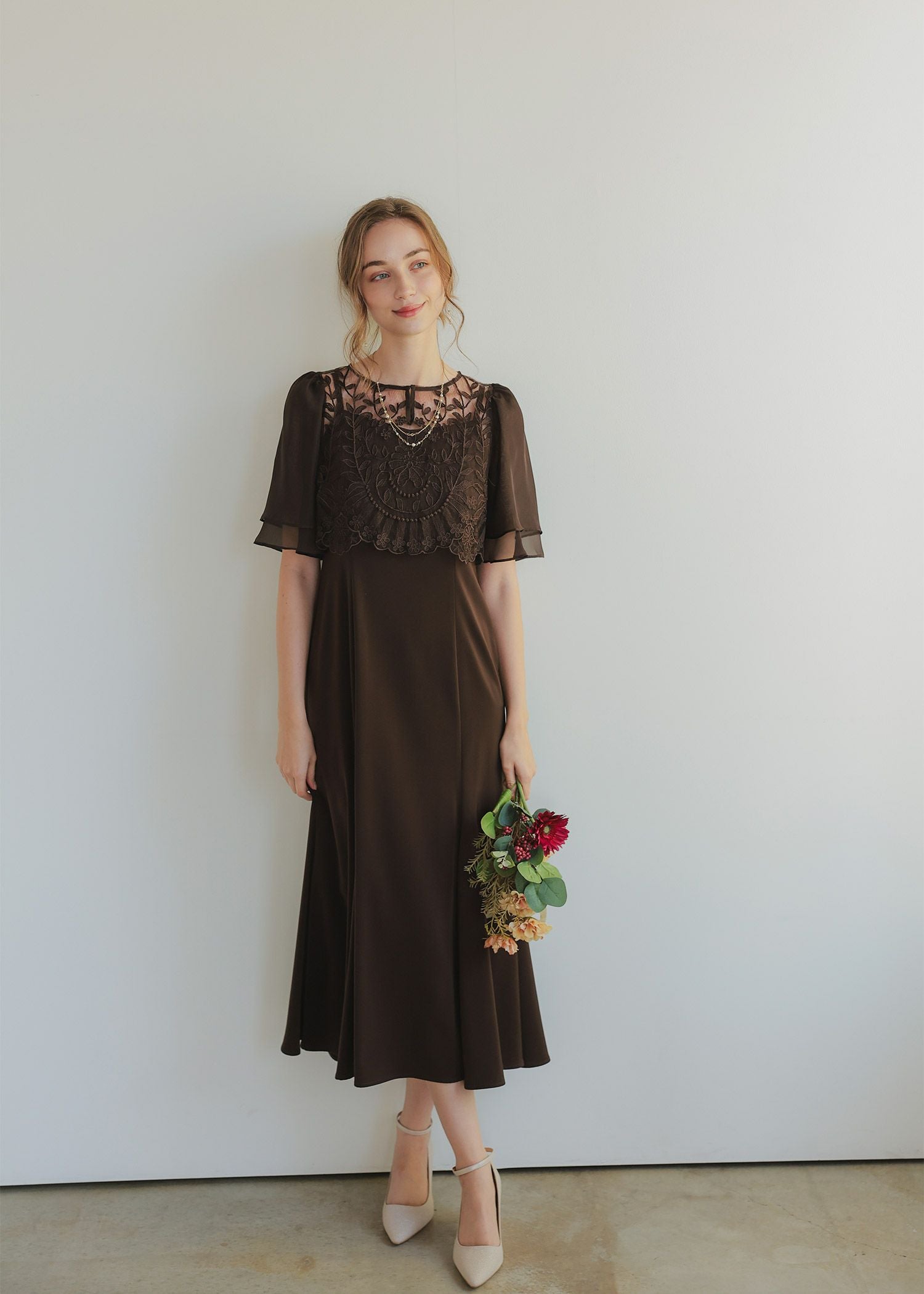 リーフブラウスマーメイドドレス|DorryDoll