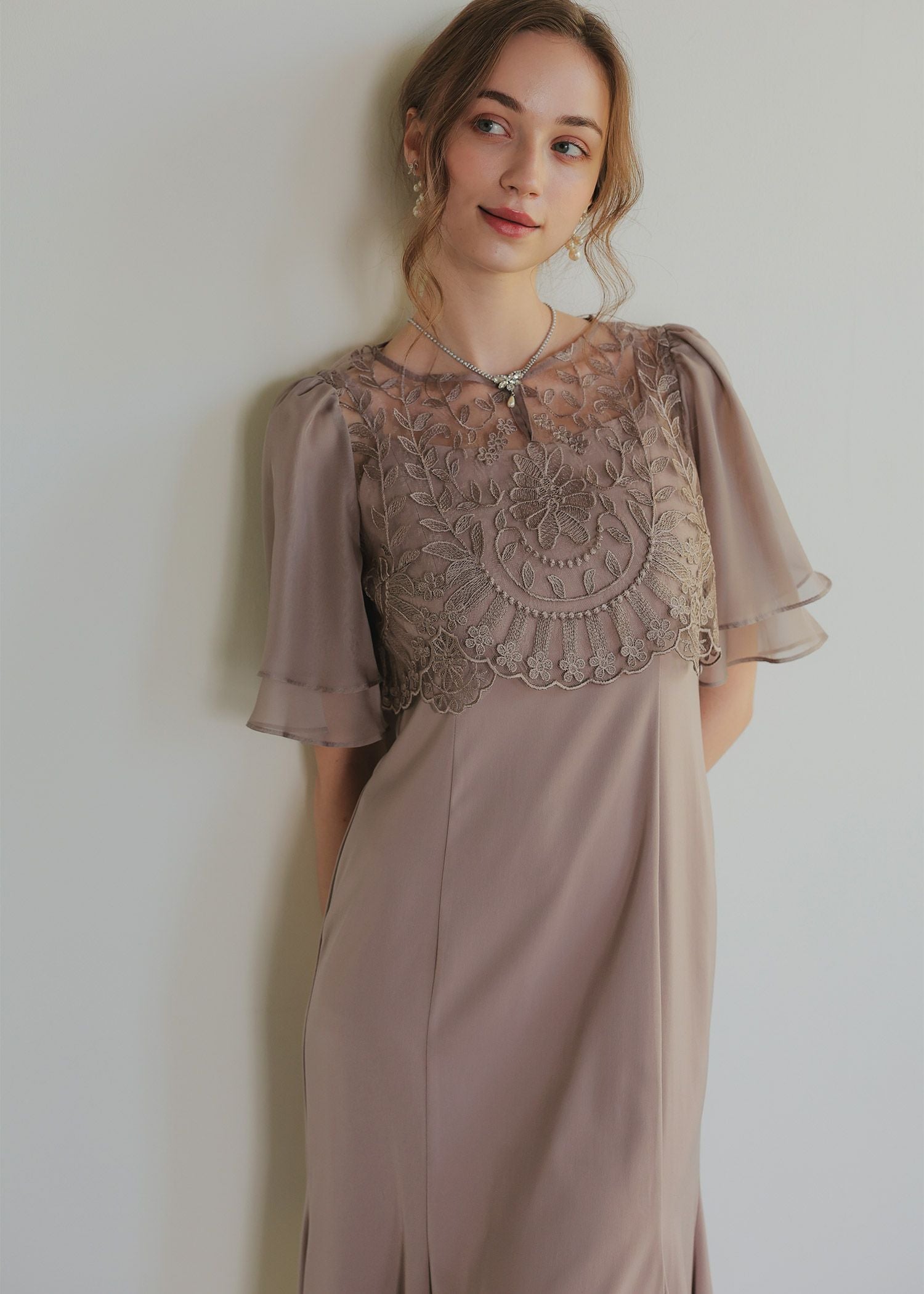 リーフブラウスマーメイドドレス|DorryDoll