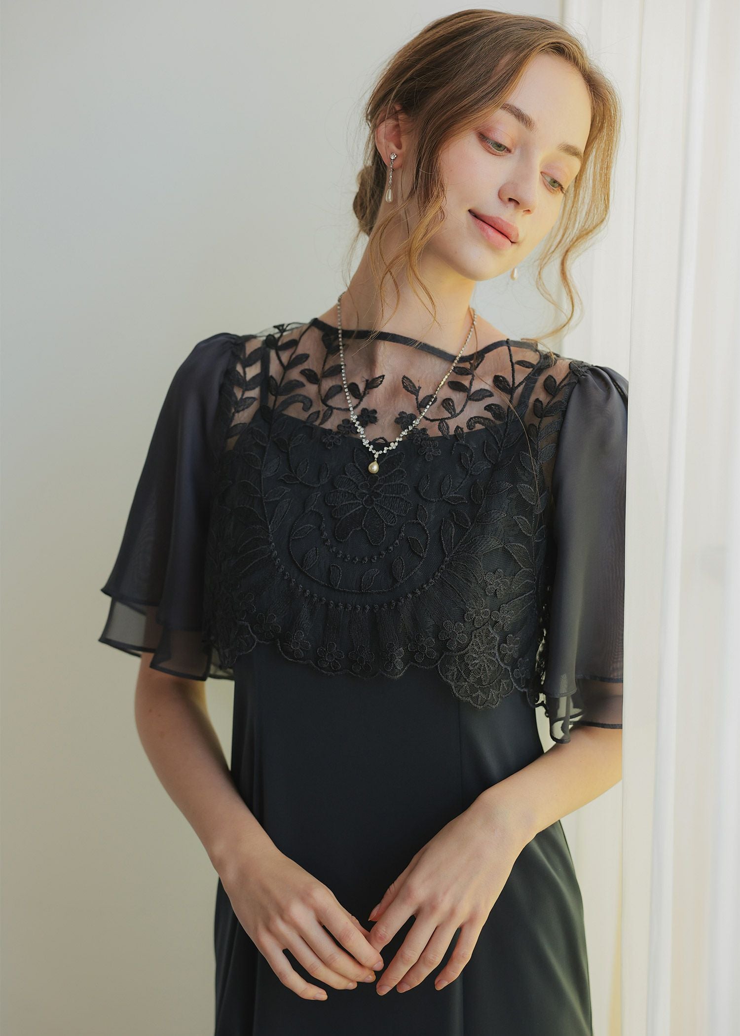 リーフブラウスマーメイドドレス|DorryDoll