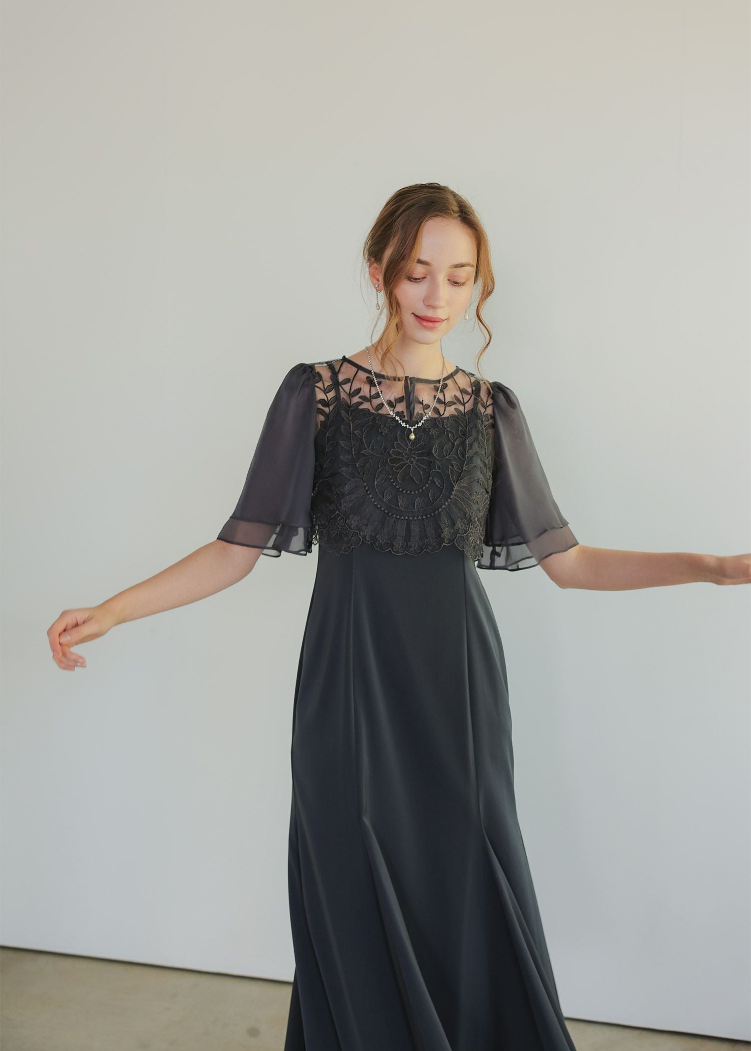 リーフブラウスマーメイドドレス|DorryDoll