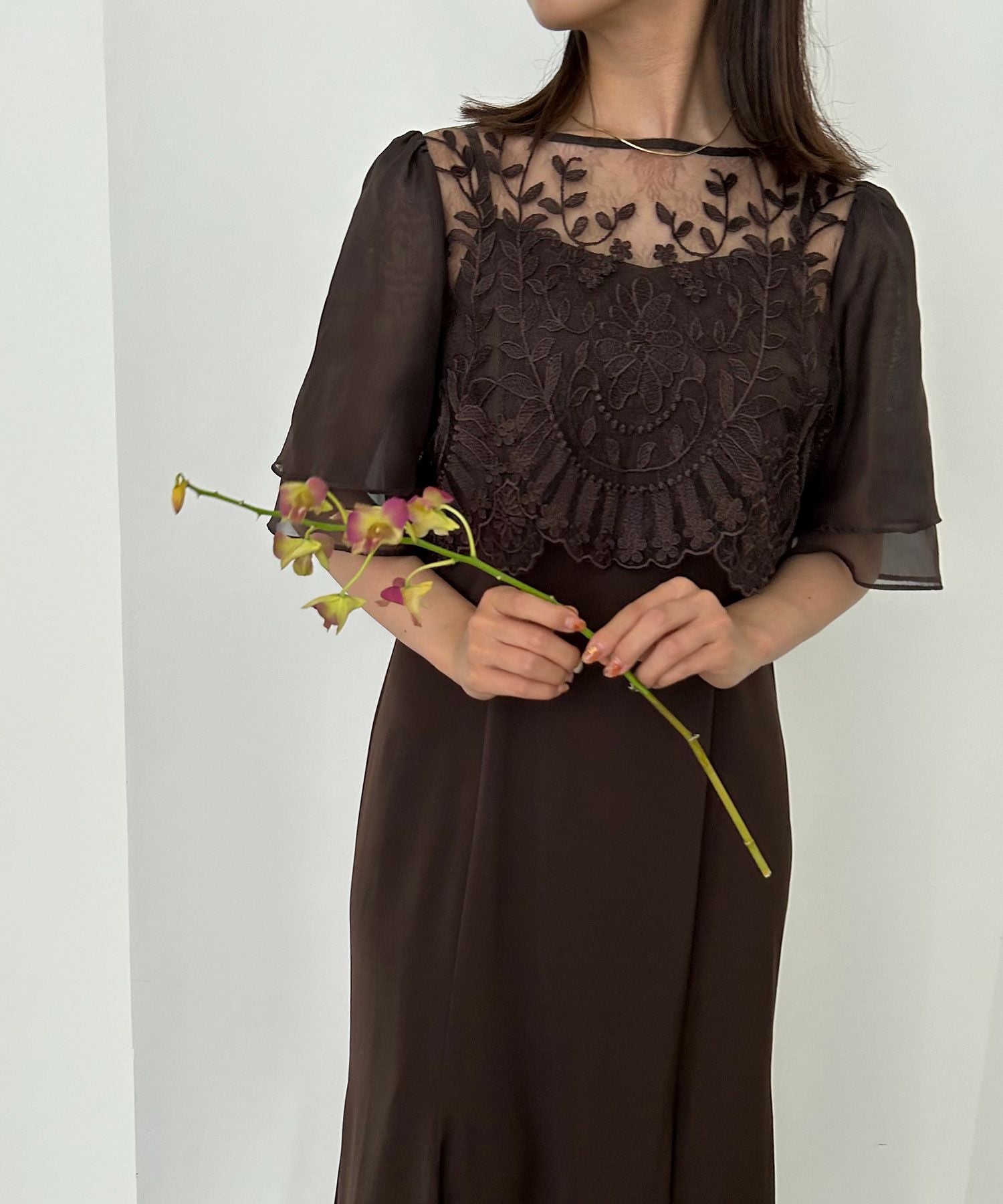 リーフブラウスマーメイドドレス|DorryDoll