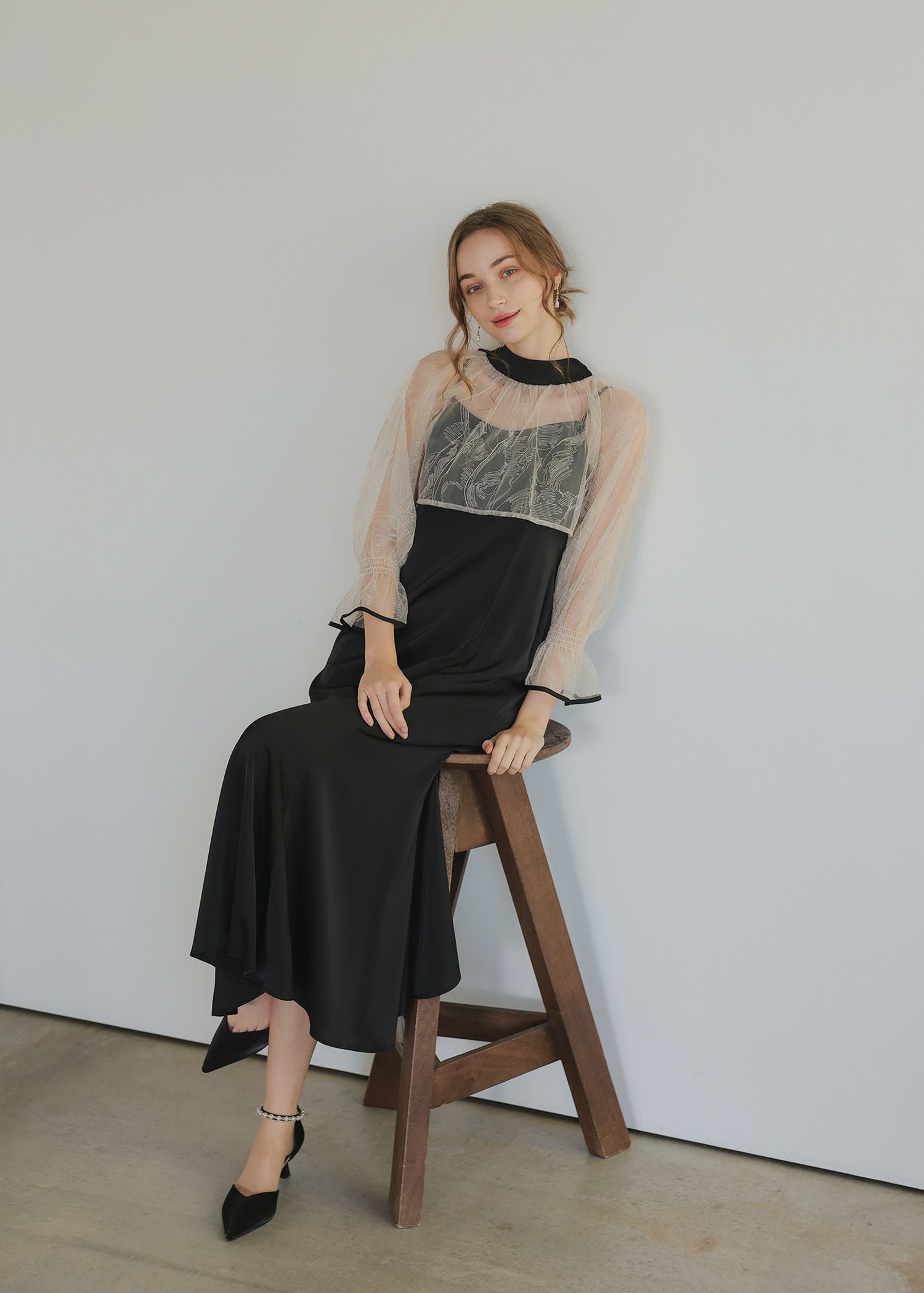 リーフブラウスセットドレス|Dorry Doll