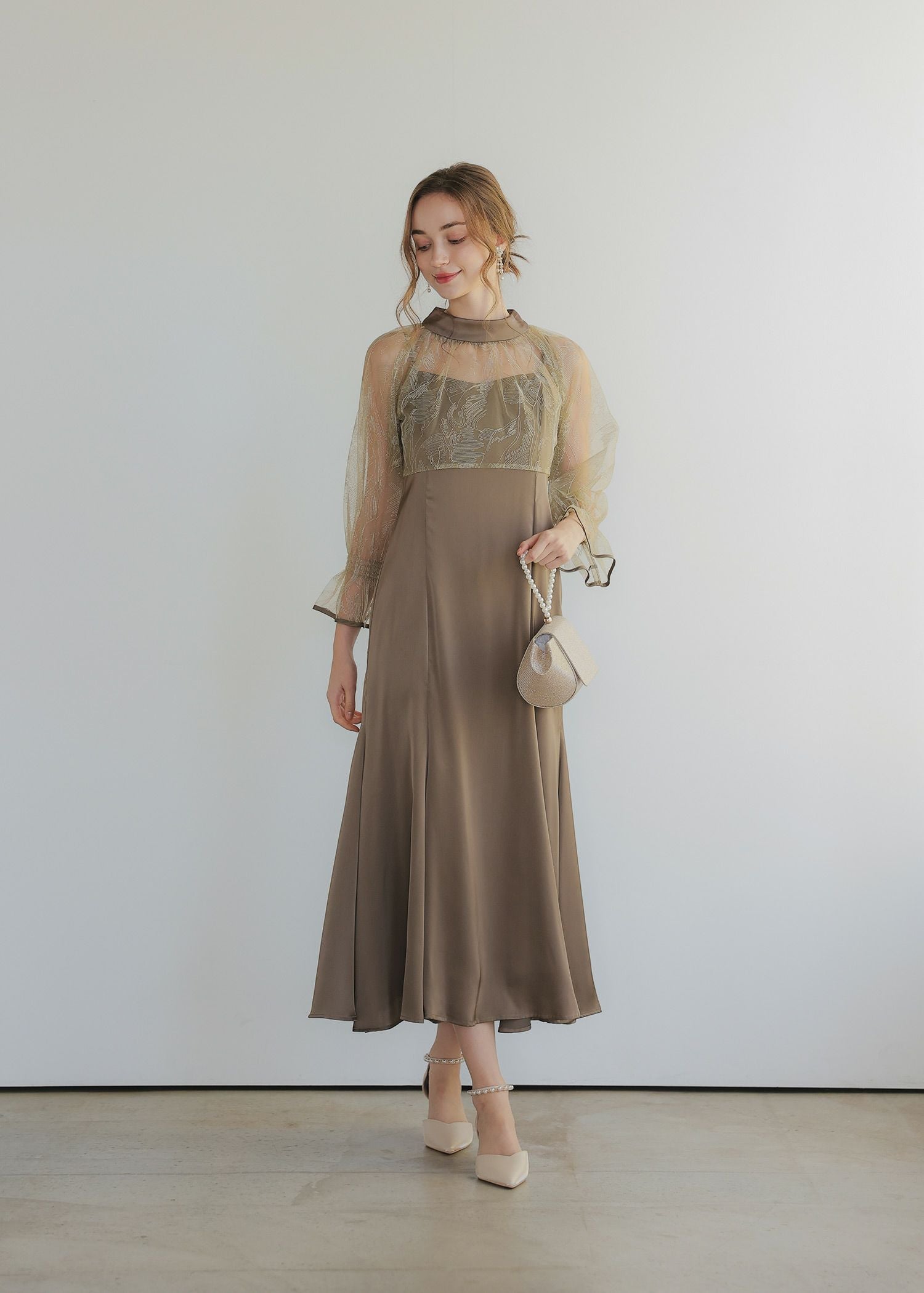 リーフブラウスセットドレス|Dorry Doll