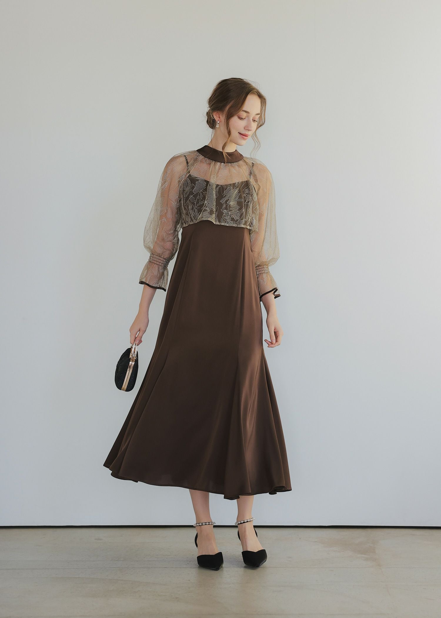 リーフブラウスセットドレス|Dorry Doll