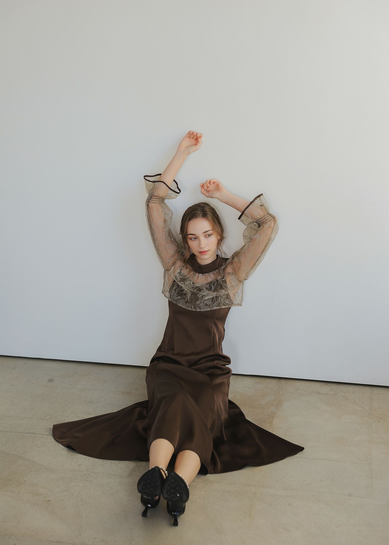 リーフブラウスセットドレス|Dorry Doll