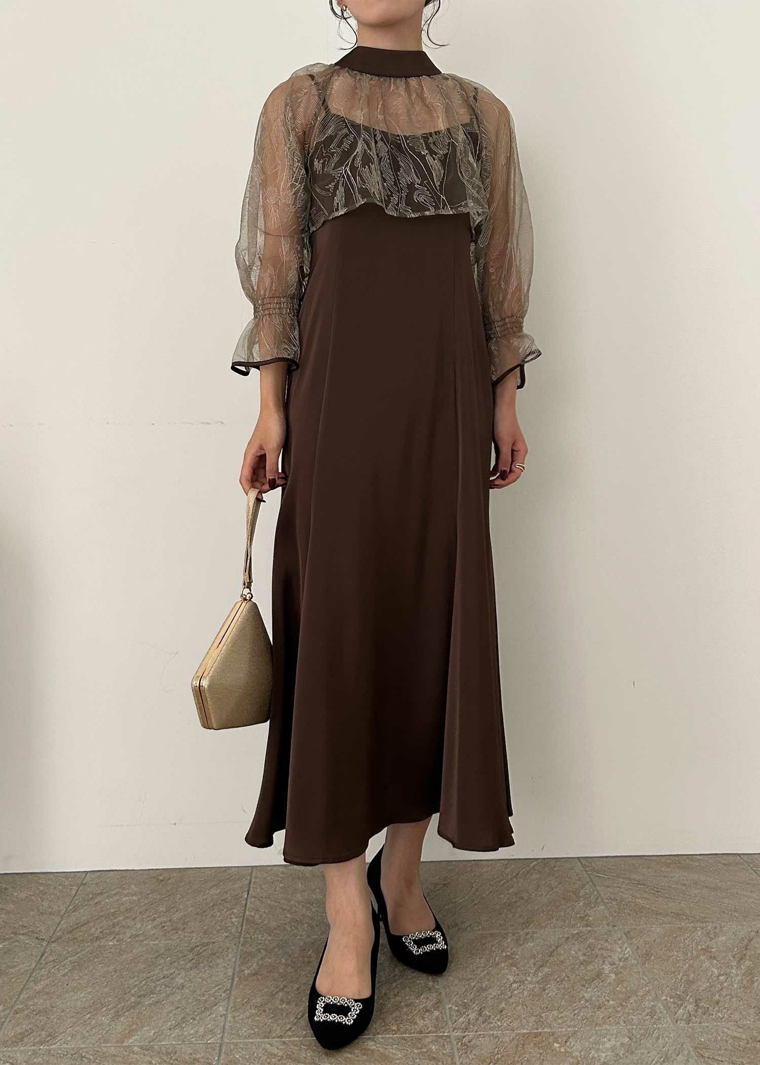 リーフブラウスセットドレス|Dorry Doll