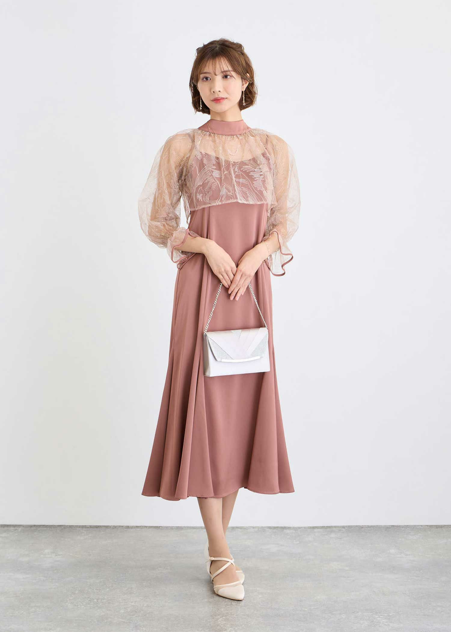 リーフブラウスセットドレス|Dorry Doll