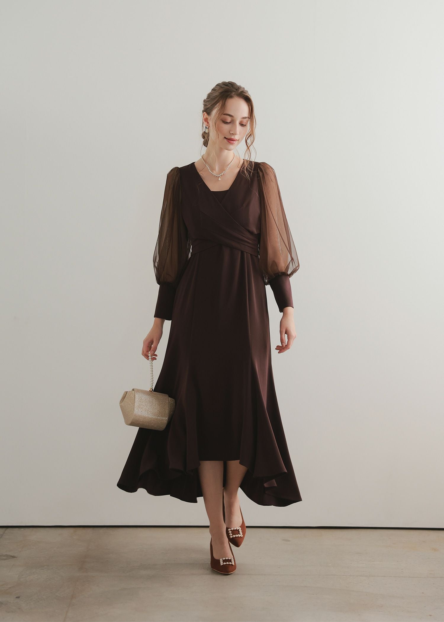 クロスデザインドレス|Dorry Doll