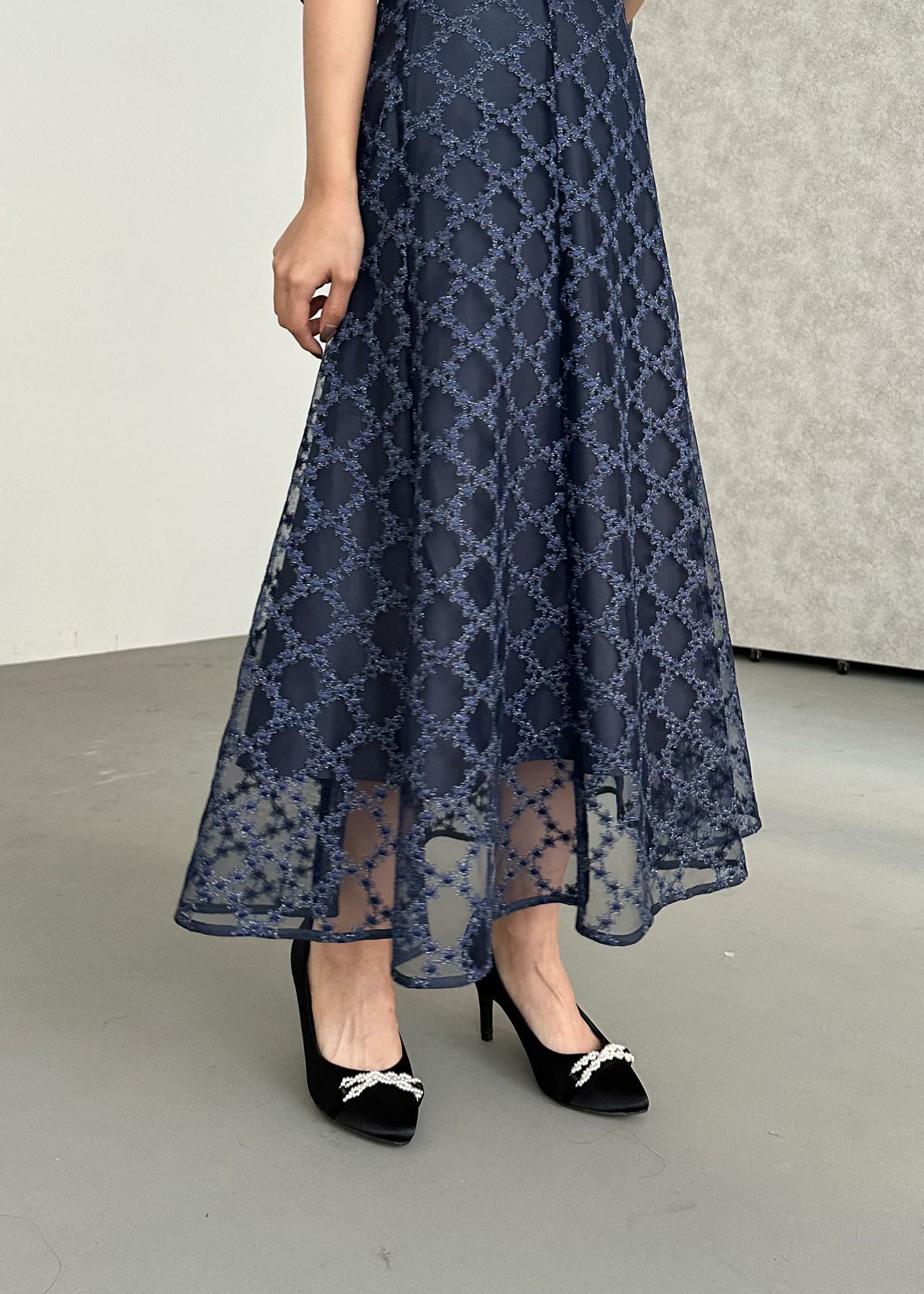 ダイヤフラワーレースドレス|DorryDoll