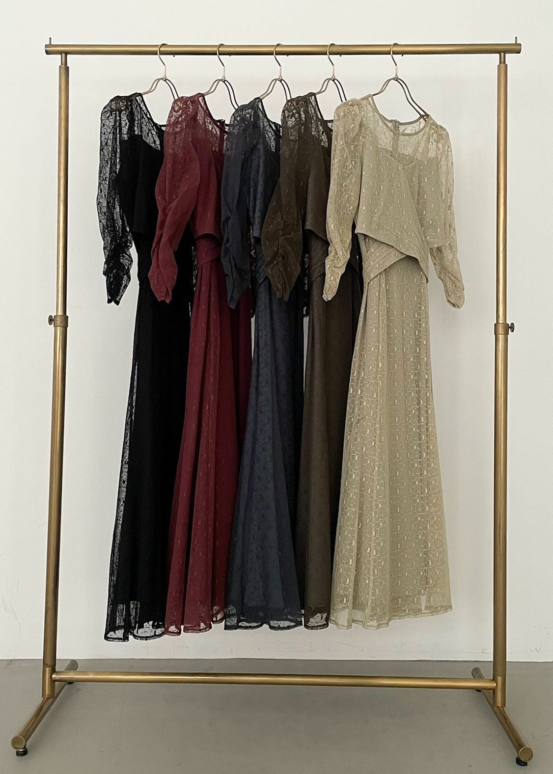 カシュクールデザインレースドレス|Dorry Doll