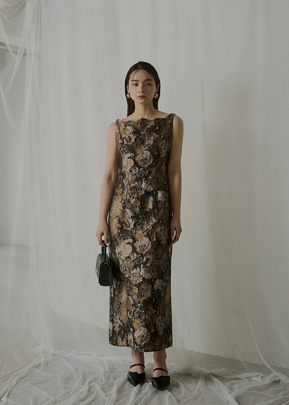 Wandering jacquard dressのドレス|Dorry Doll / LE'RURE