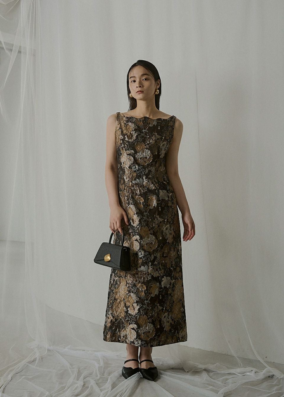 Wandering jacquard dressのドレス|Dorry Doll / LE'RURE