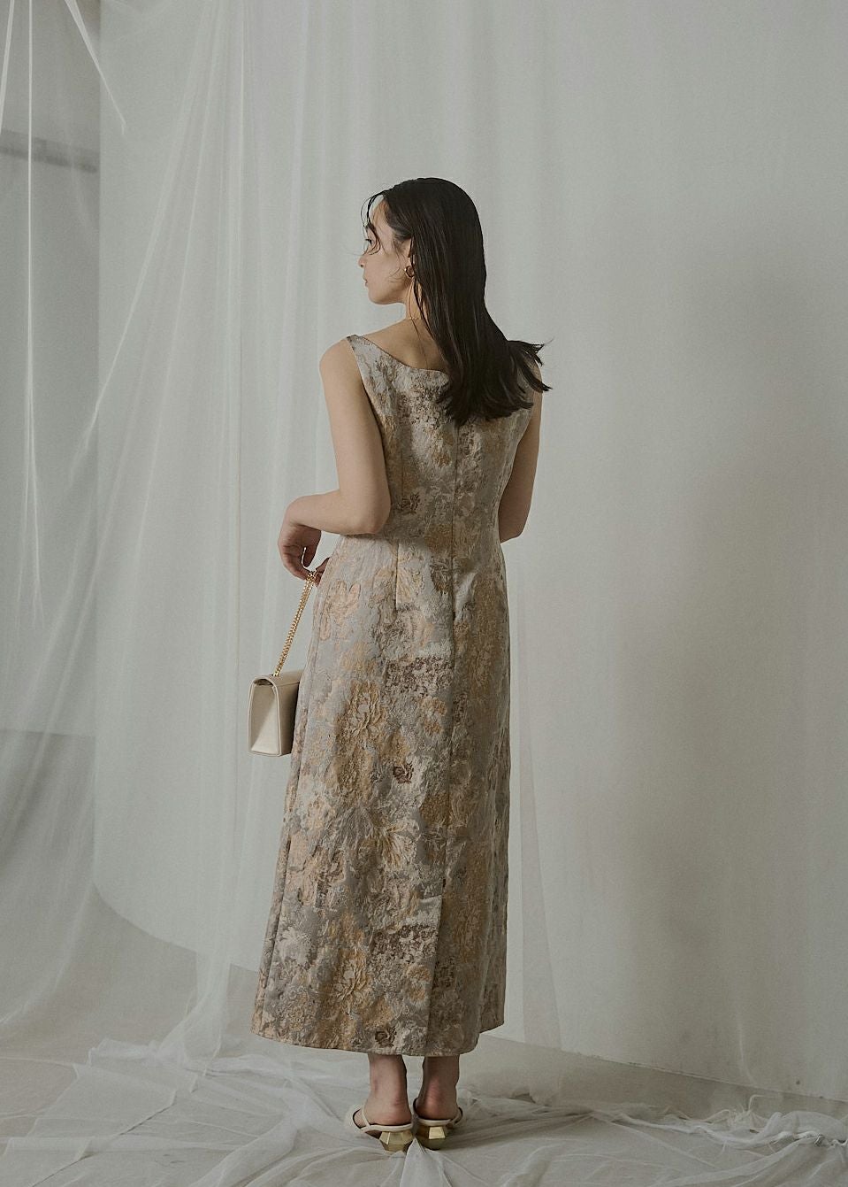 Wandering jacquard dressのドレス|Dorry Doll / LE'RURE