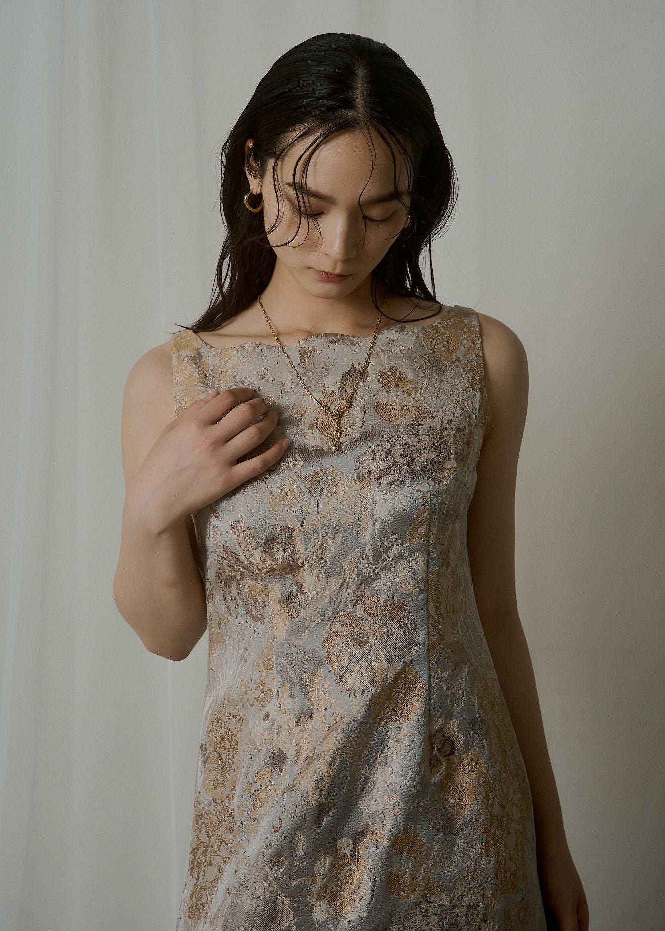 Wandering jacquard dressのドレス|Dorry Doll / LE'RURE