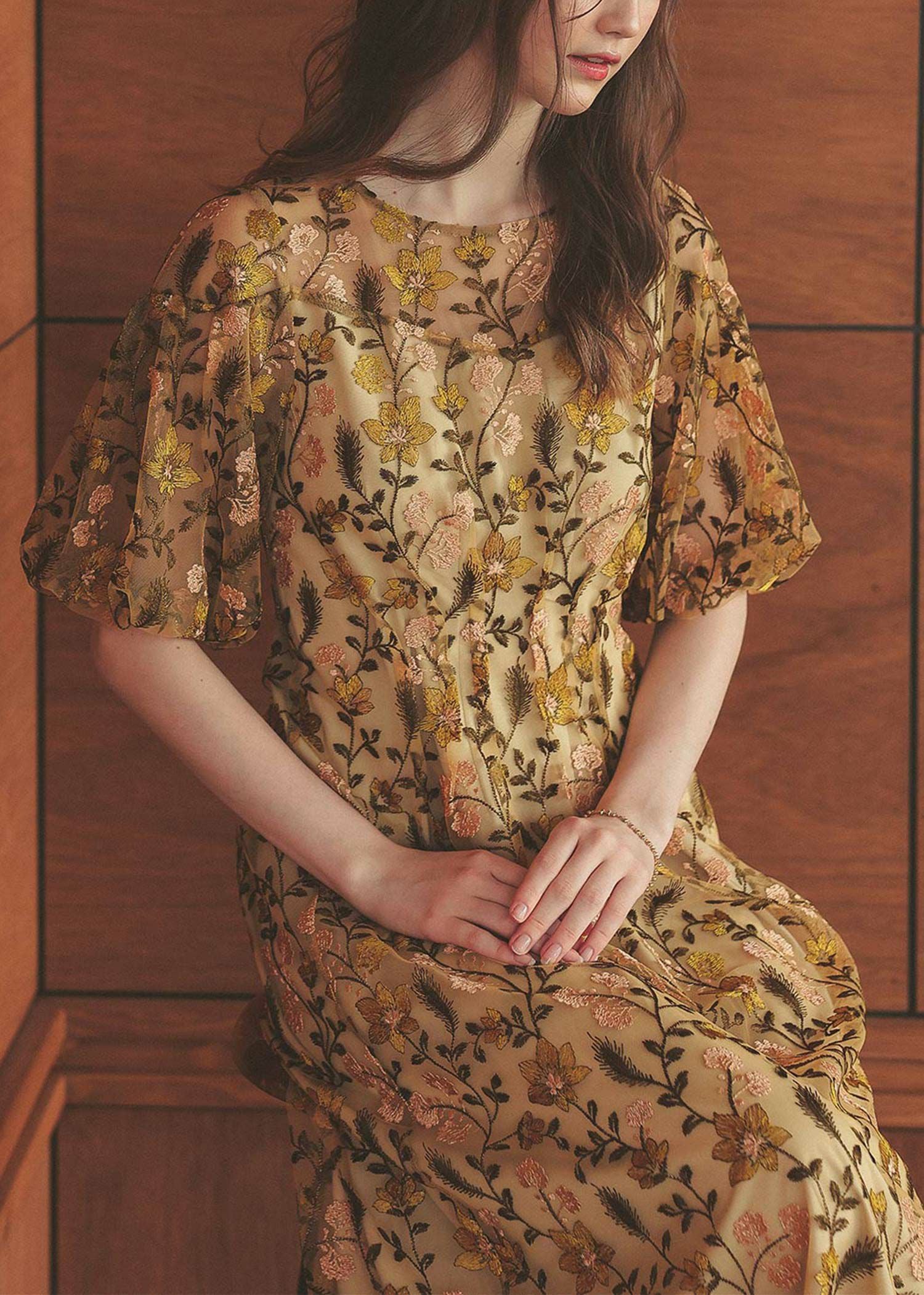 ブルーミーフラワードレス｜DorryDoll