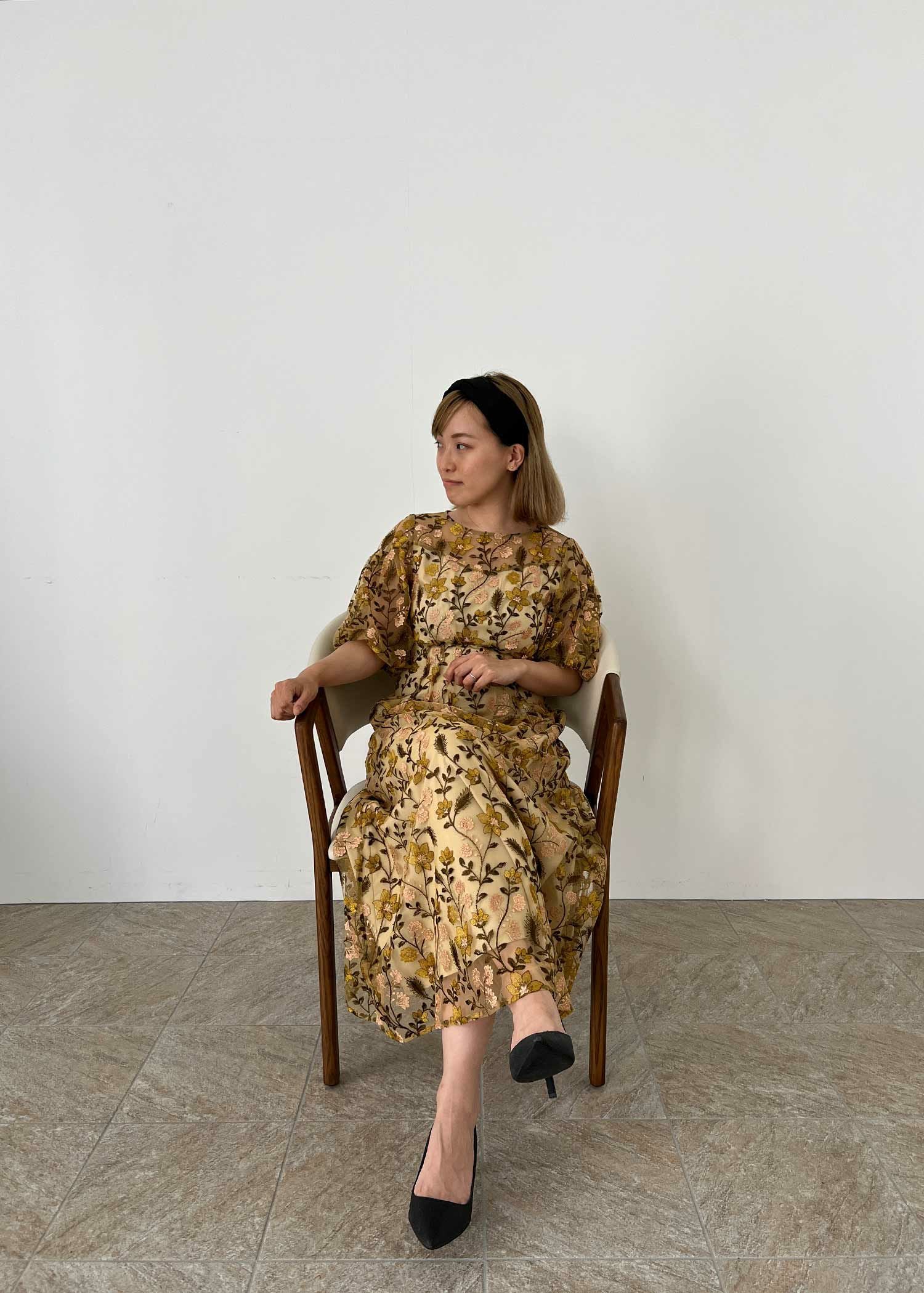 ブルーミーフラワードレス｜DorryDoll