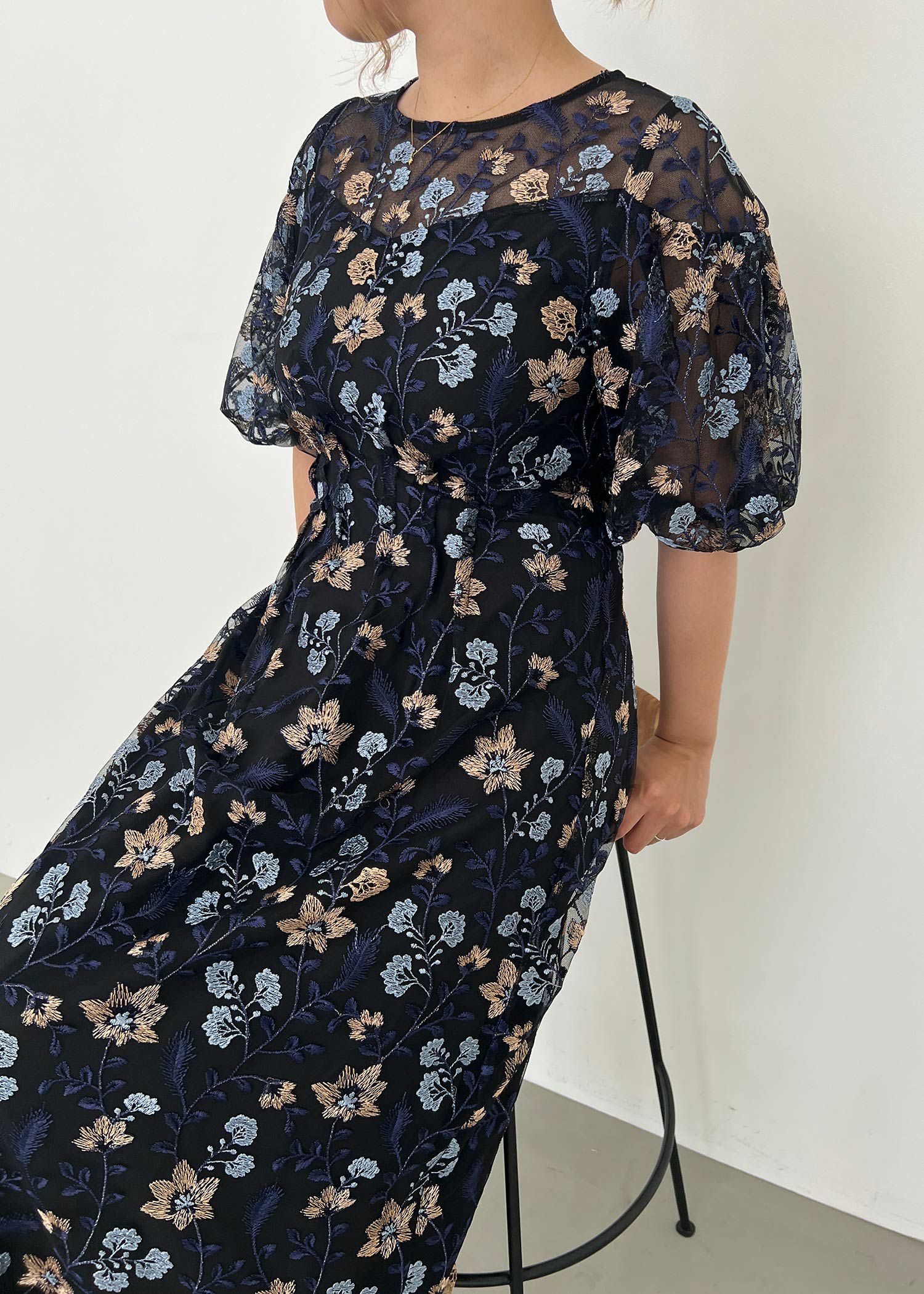 ブルーミーフラワードレス｜DorryDoll