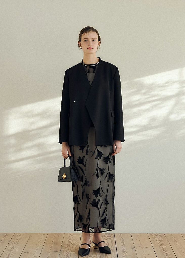 Circurar sleeve flower dressのドレス|Dorry Doll / LE'RURE