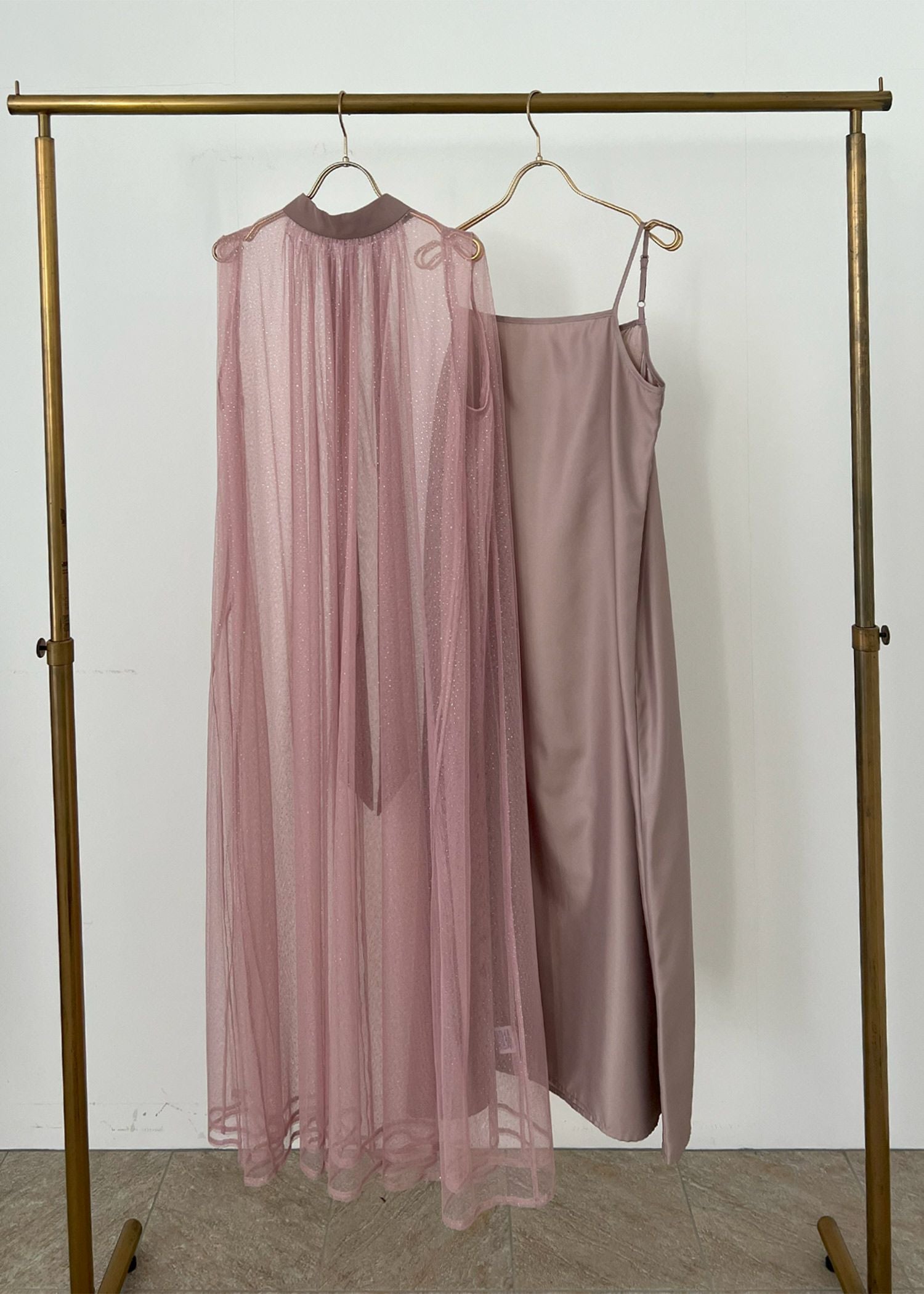 シアーラメAラインドレスのドレス|Dorry Doll / LE'RURE