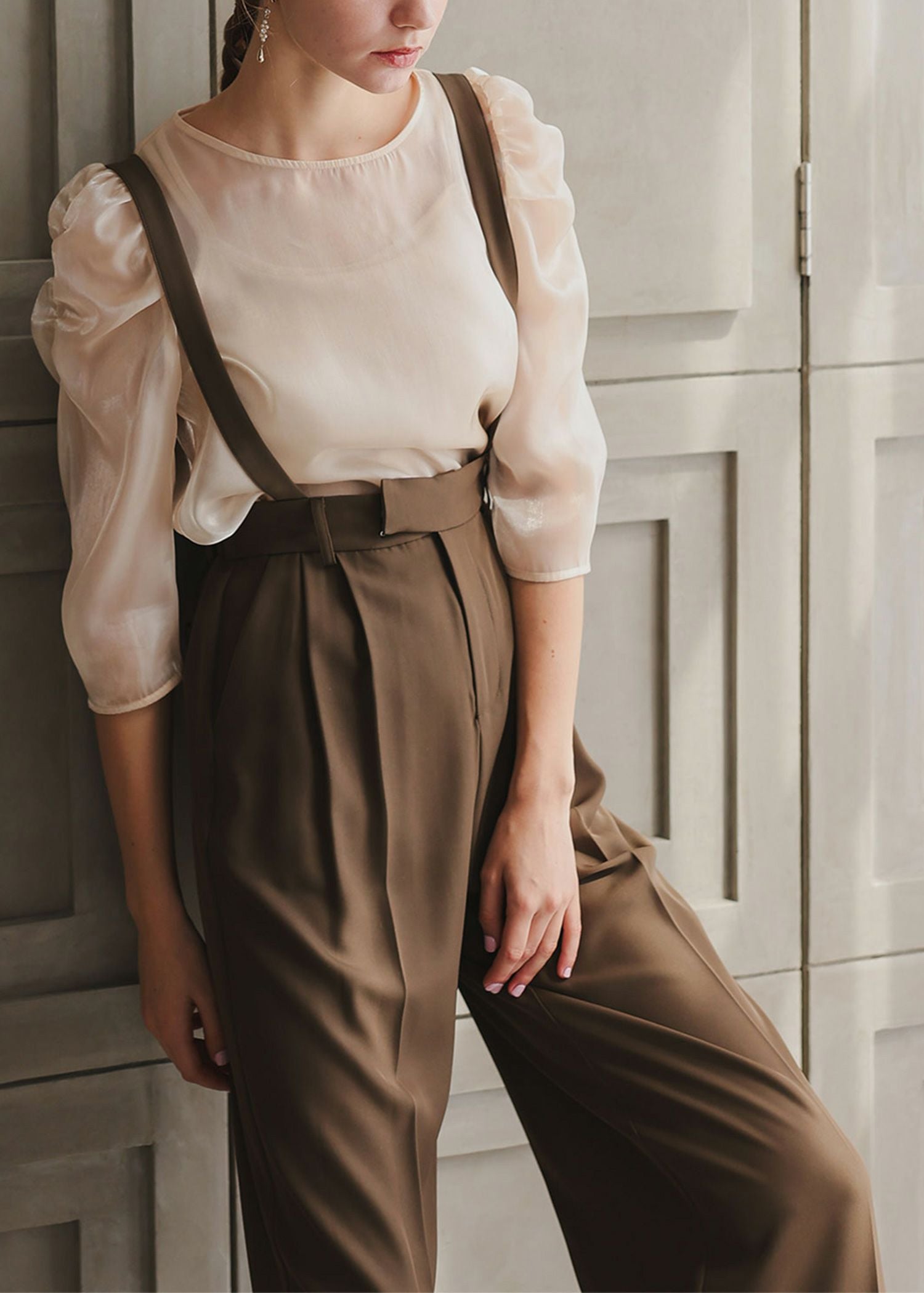 2WAYサスペンダーワイドパンツ｜DorryDoll