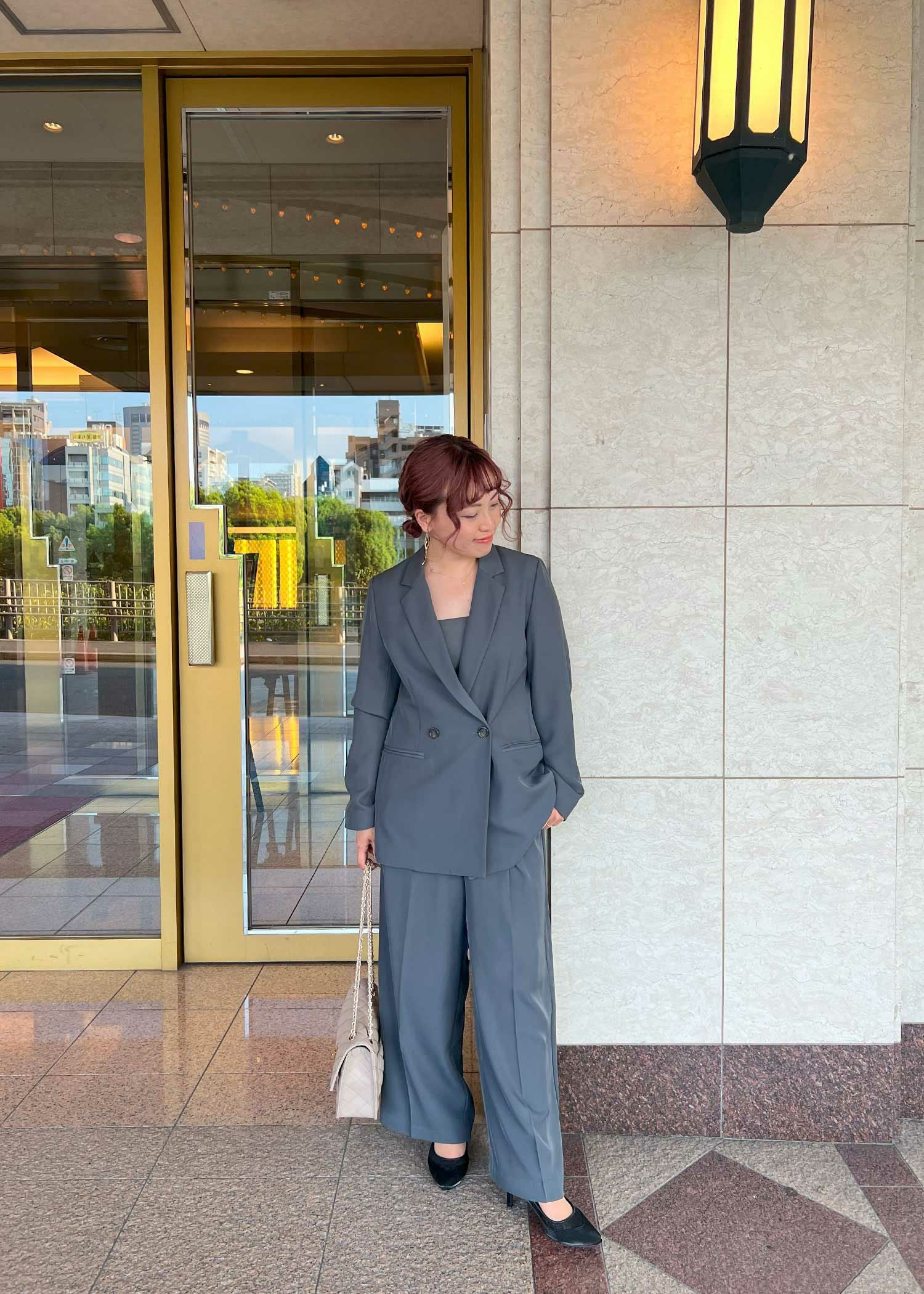 ⭐︎入手困難　カラー　ドッキング　再構築　ダブル　テーラードジャケット　再構築　2 ダブルテーラードジャケット｜DorryDoll