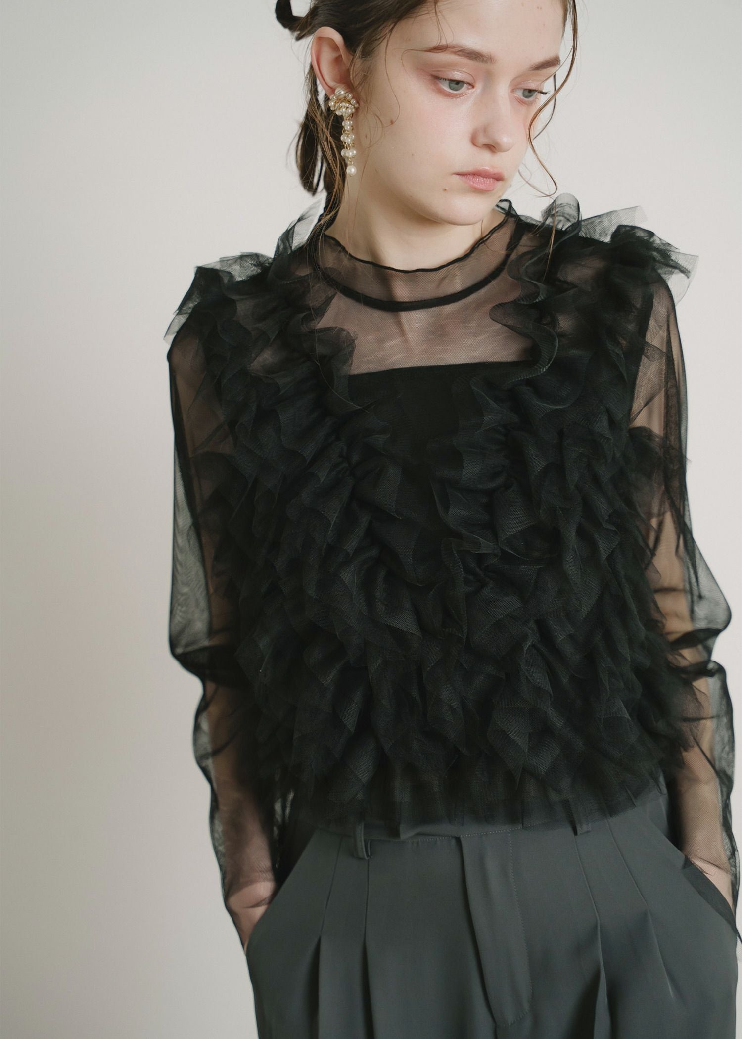 フリルブラウス｜DorryDoll