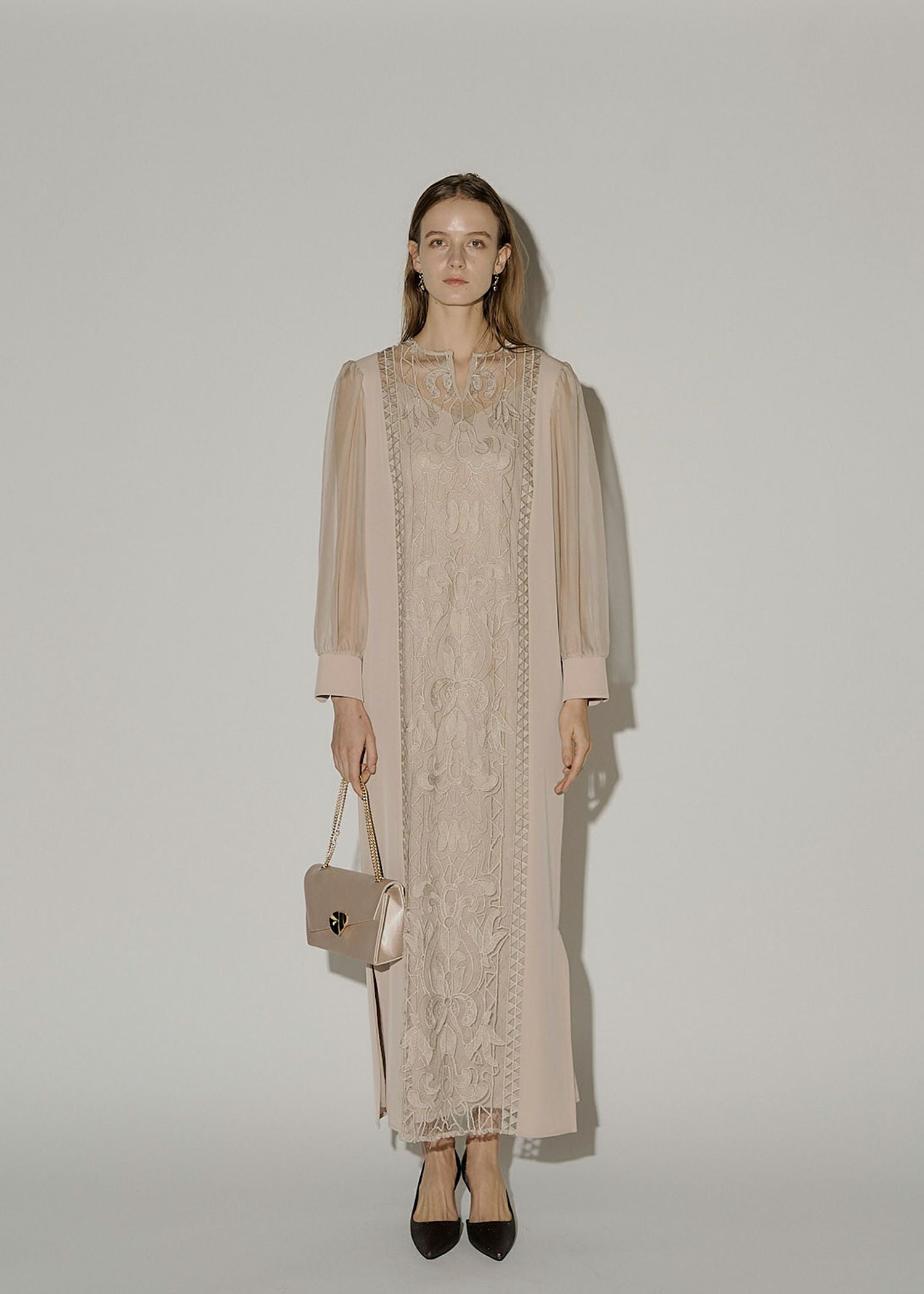 Medi embroidery lace dressのドレス|Dorry Doll / LE'RURE