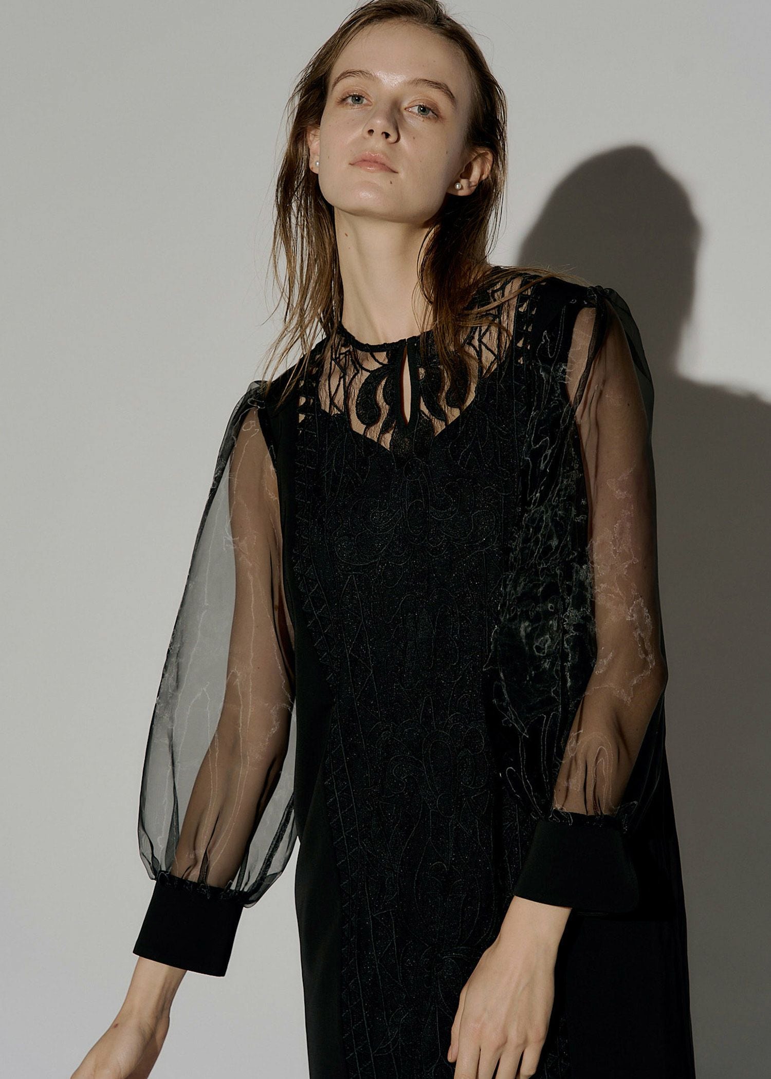 Medi embroidery lace dressのドレス|Dorry Doll / LE'RURE