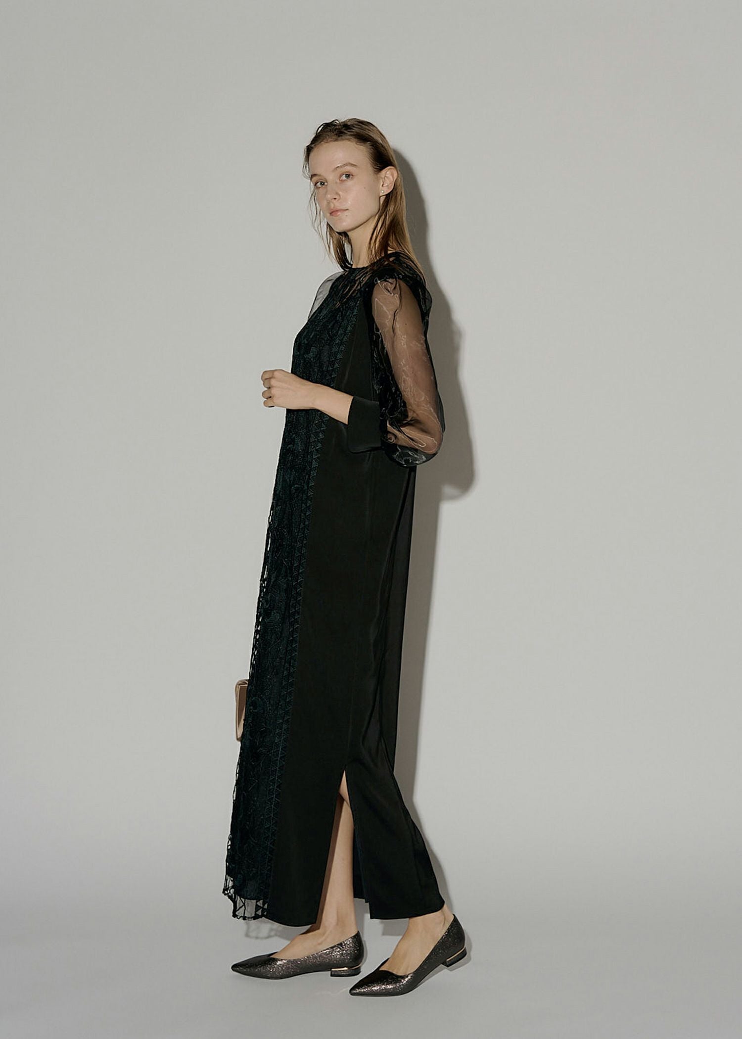 Medi embroidery lace dressのドレス|Dorry Doll / LE'RURE